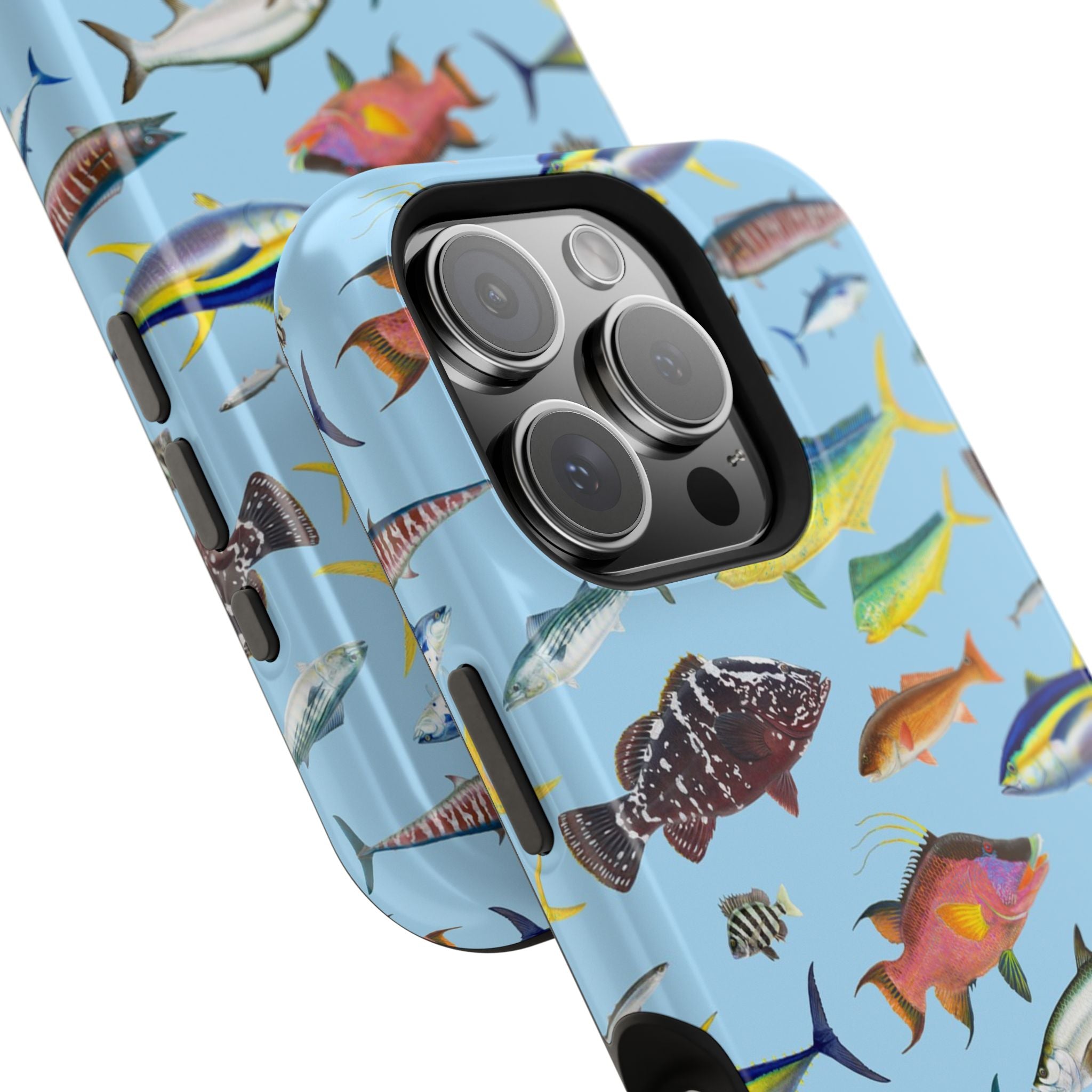 Southern Offshore Fish Blue MagSafe iPhone Case