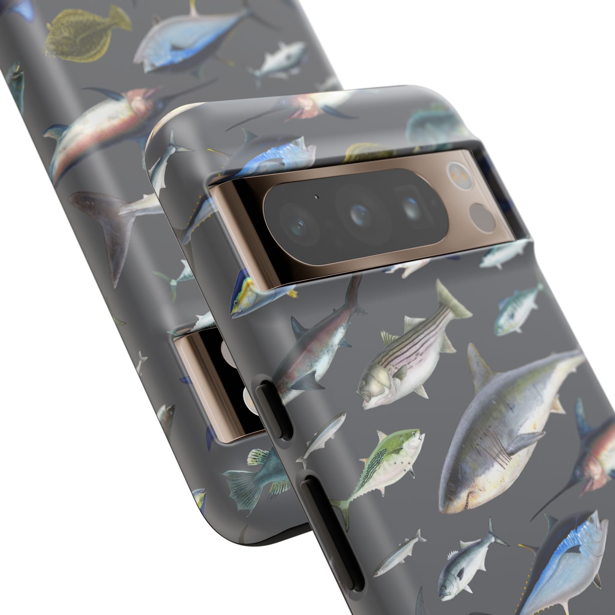 New England Offshore Fish Grey Phone Case, NEW!  (Samsung)