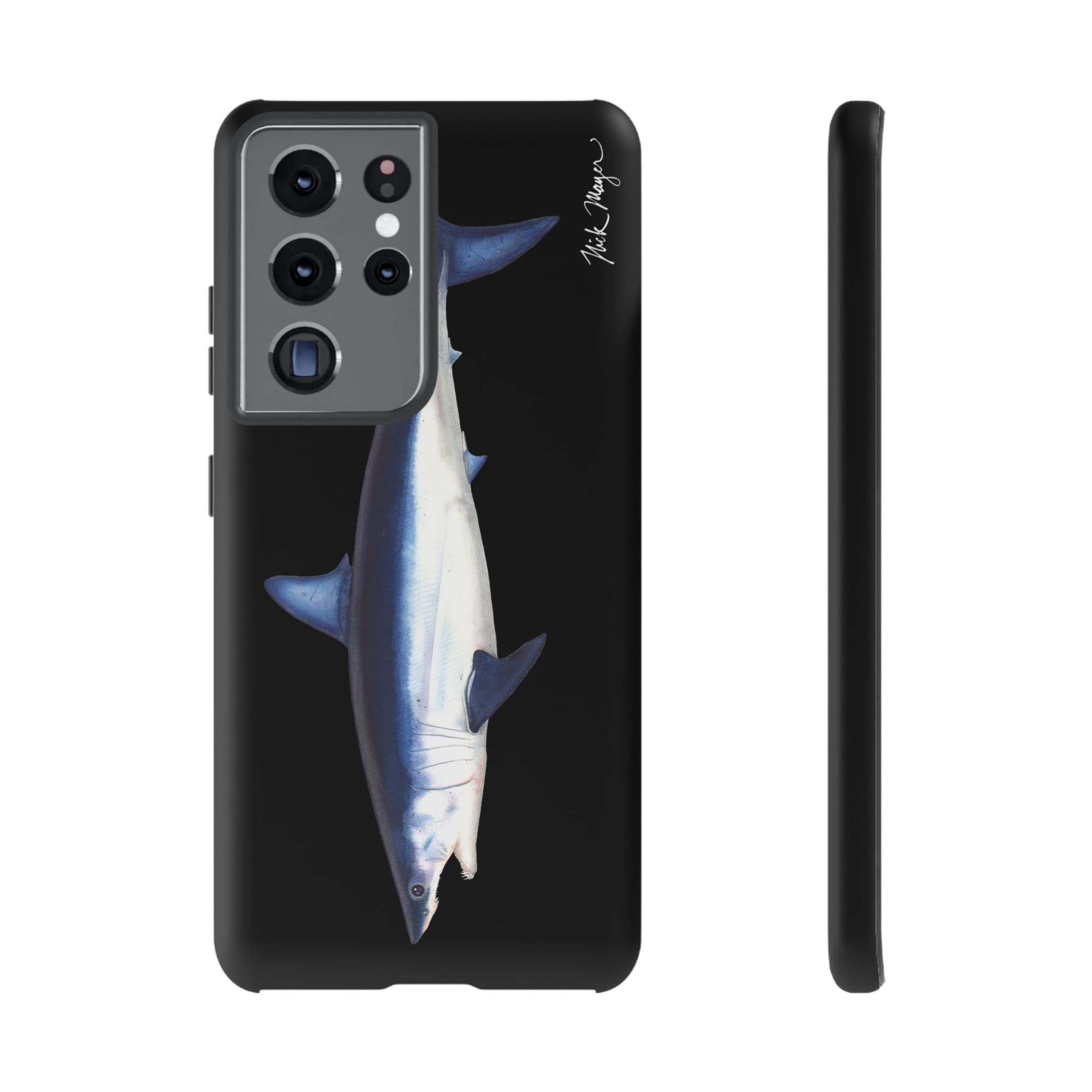 Mako Shark Black Phone Case (Samsung)