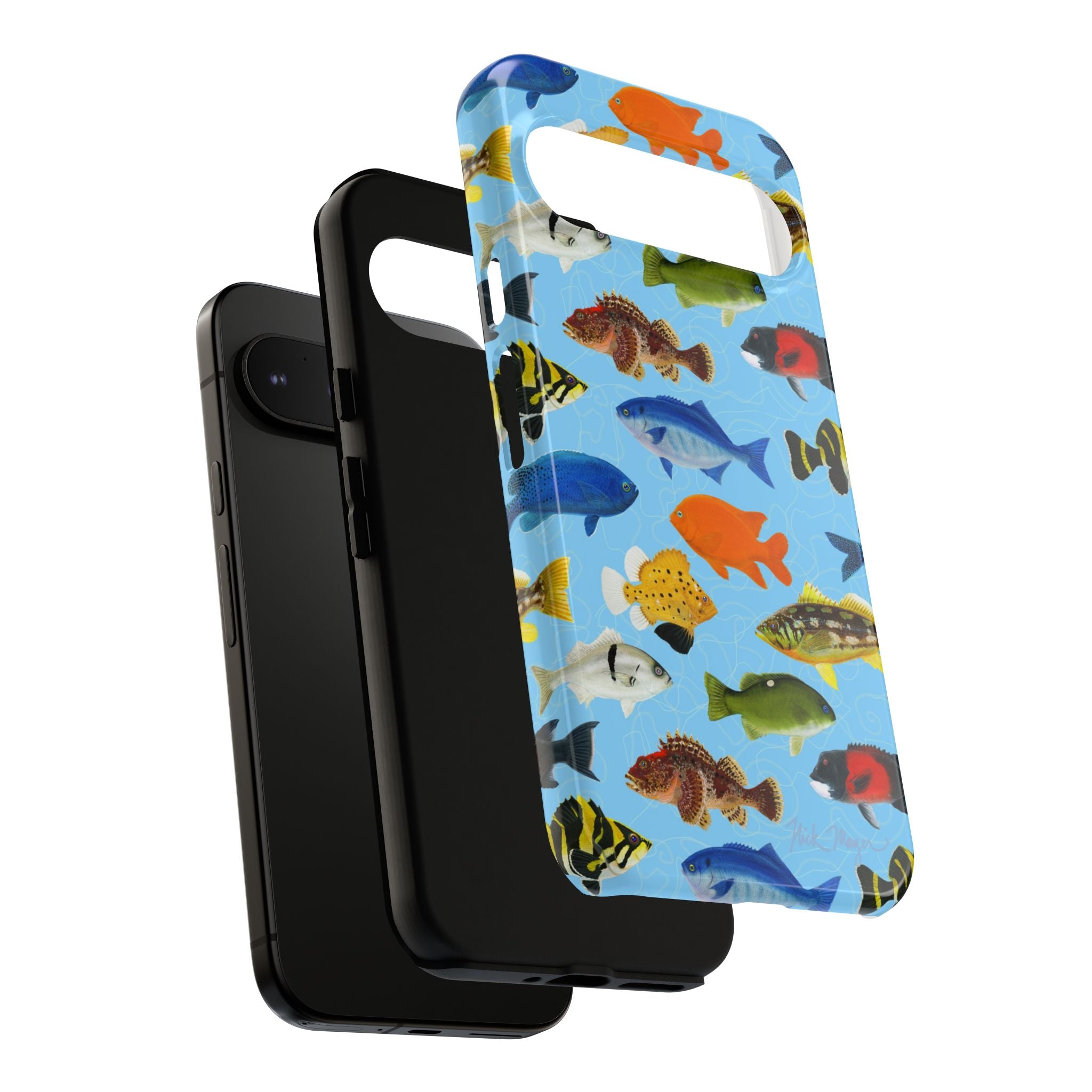 NEW California Fish Blue Phone Case (Samsung)