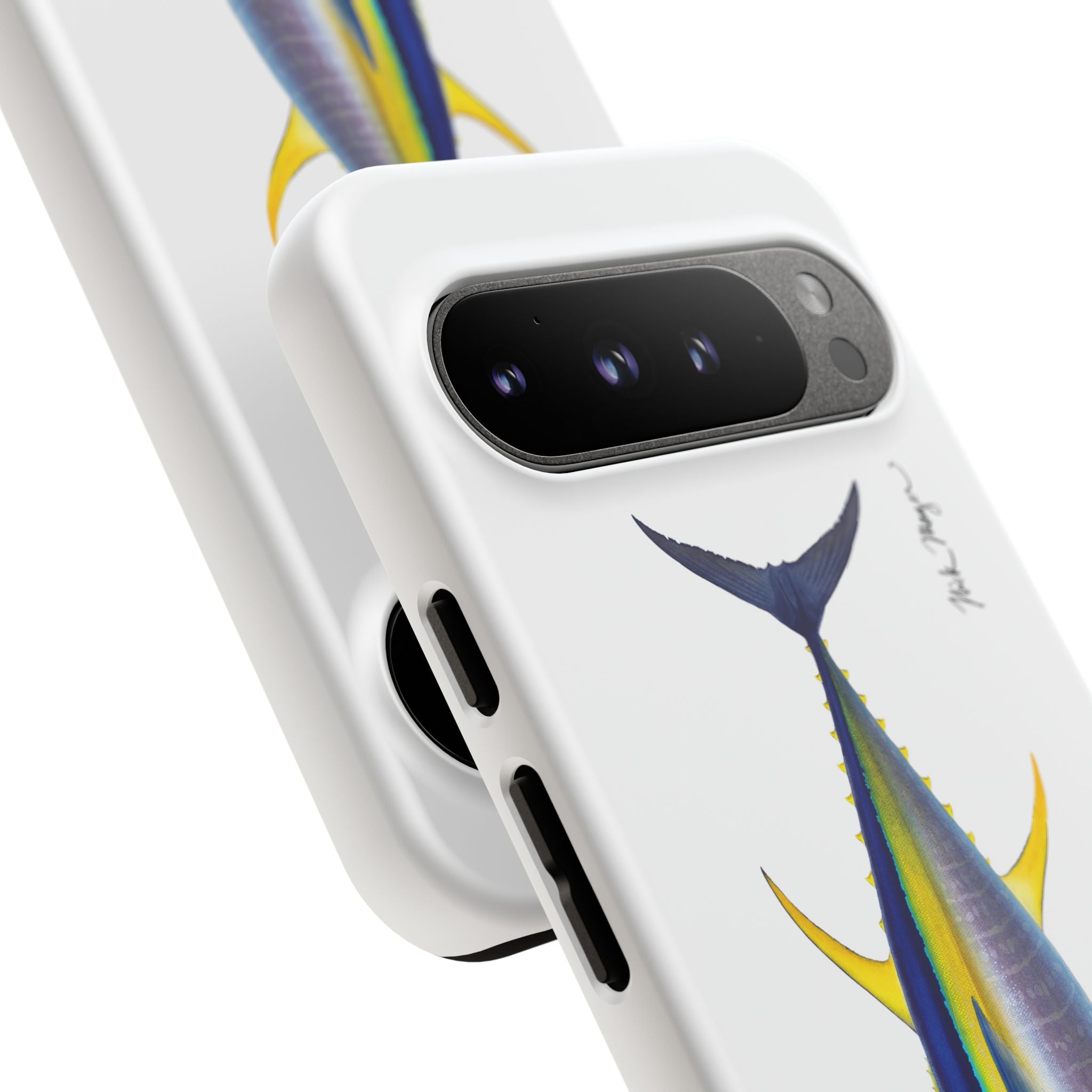 Yellowfin Tuna White Phone Case (Samsung)