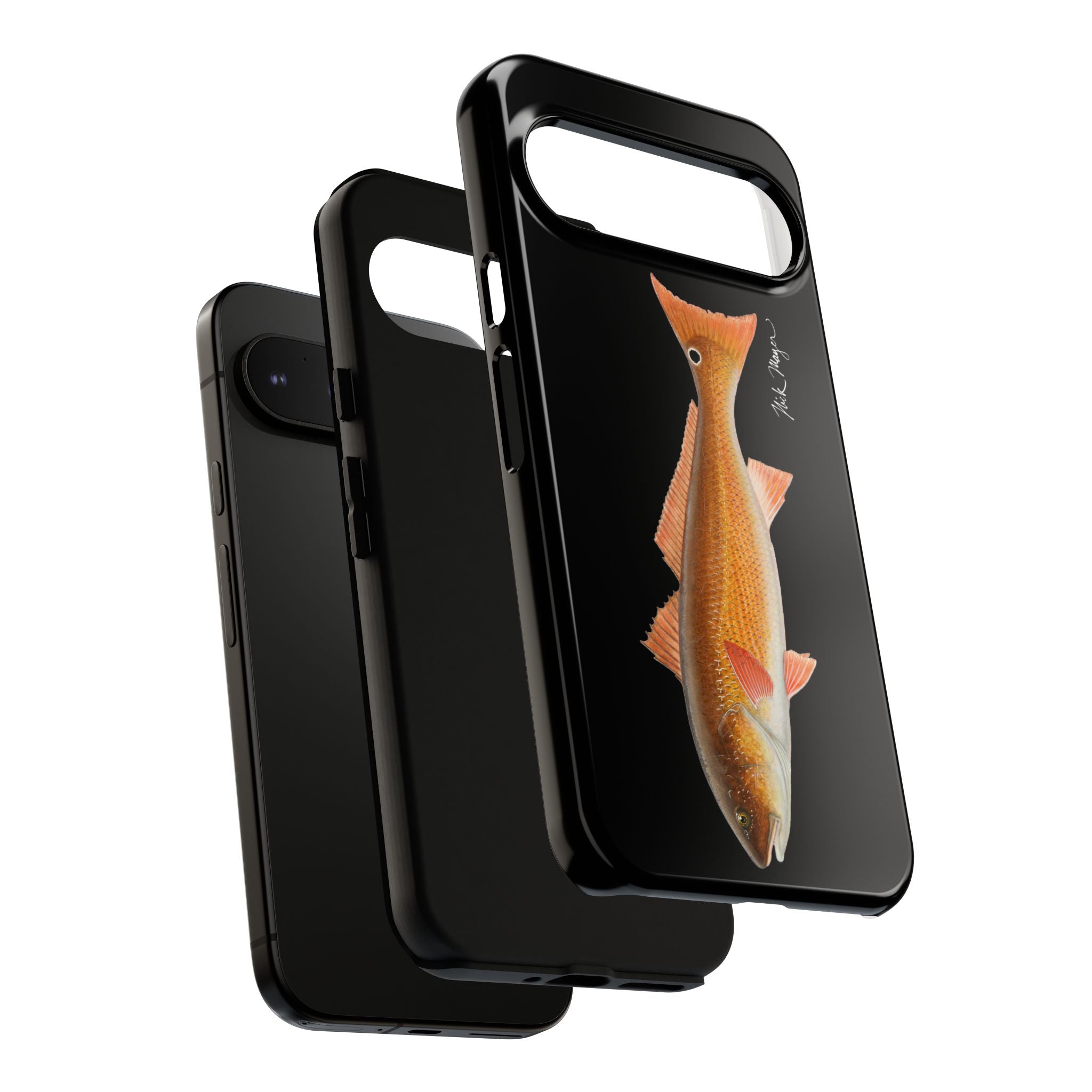 Redfish Black Phone Case (Samsung) Printify