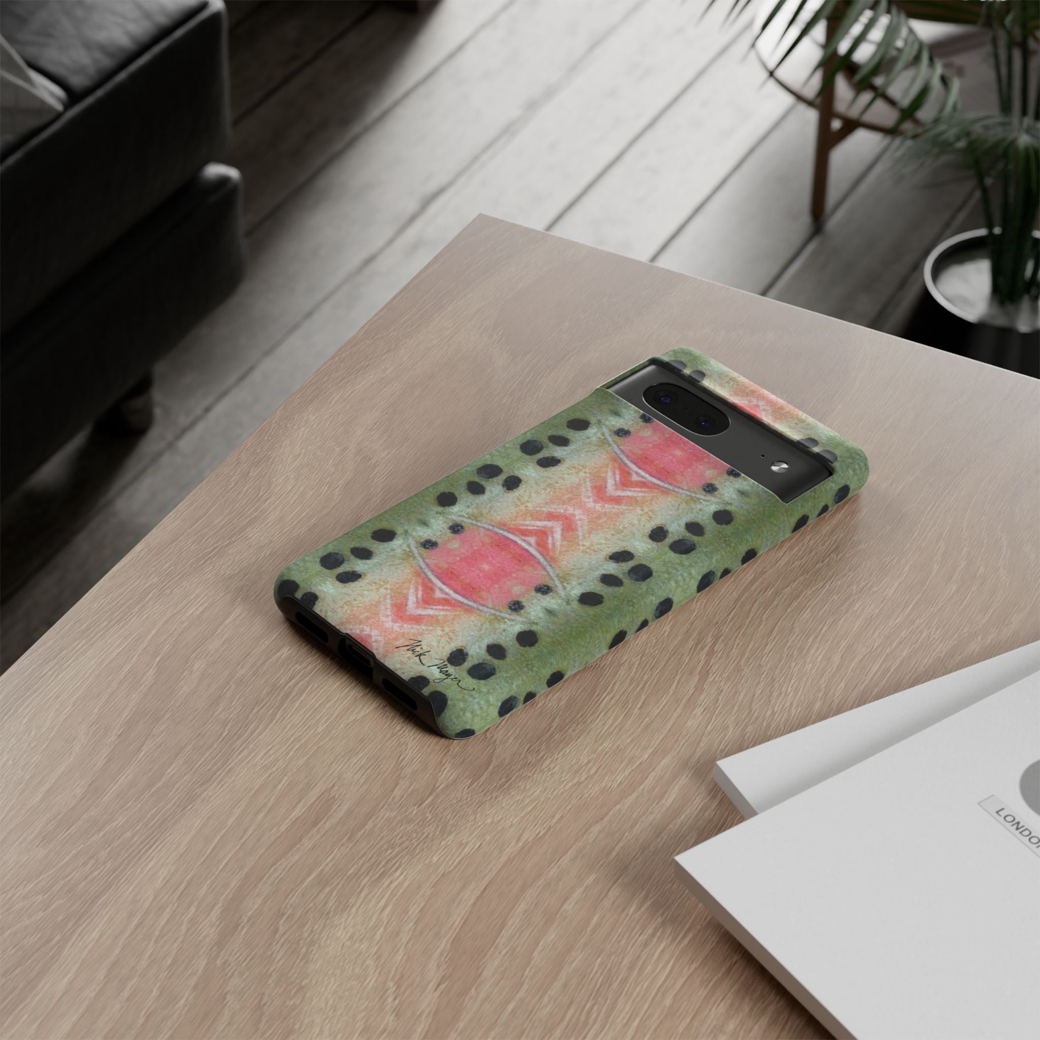 Rainbow Trout Pattern Phone Case (Samsung) Printify