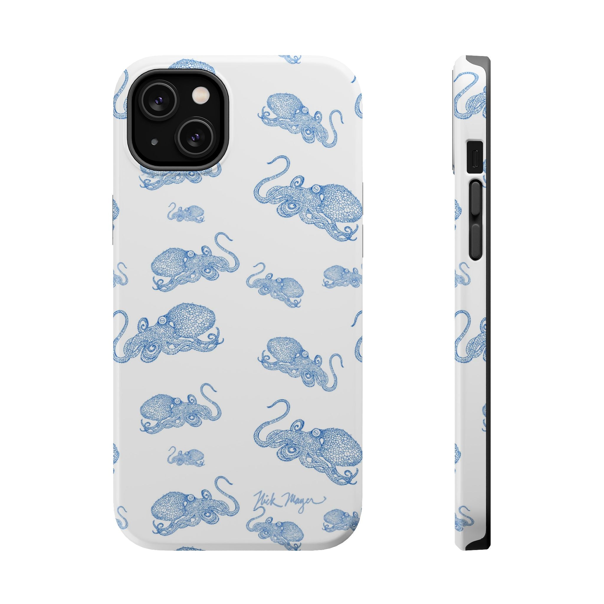 NEW Blue Octopus 2 MagSafe iPhone Case