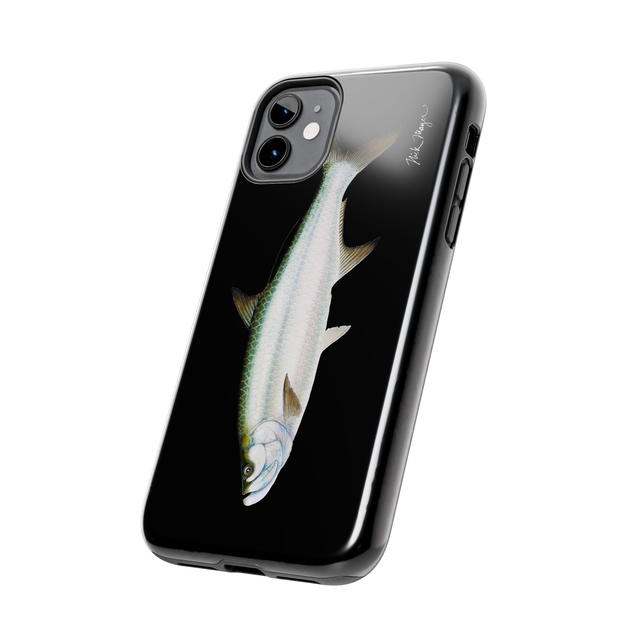 Tarpon Black Phone Case (iPhone)