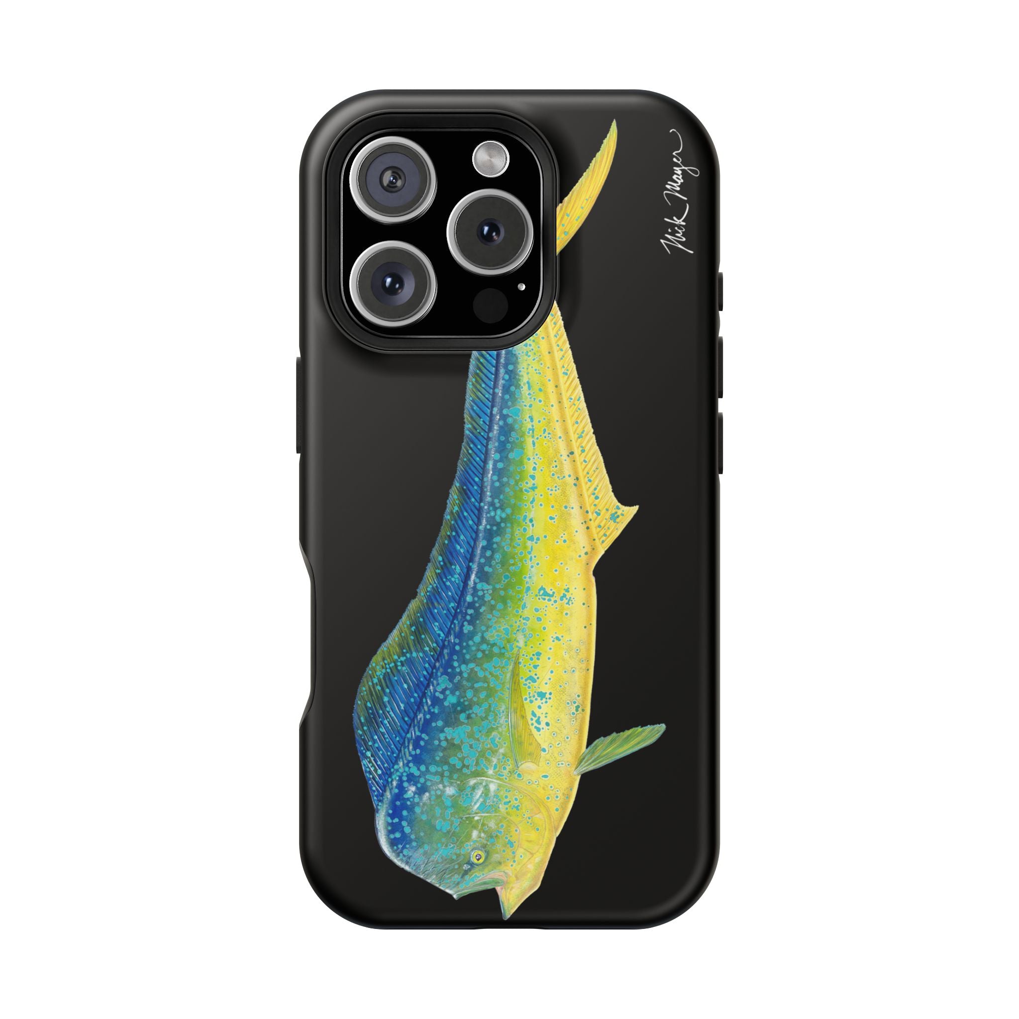 Bull Mahi MagSafe Black iPhone Case