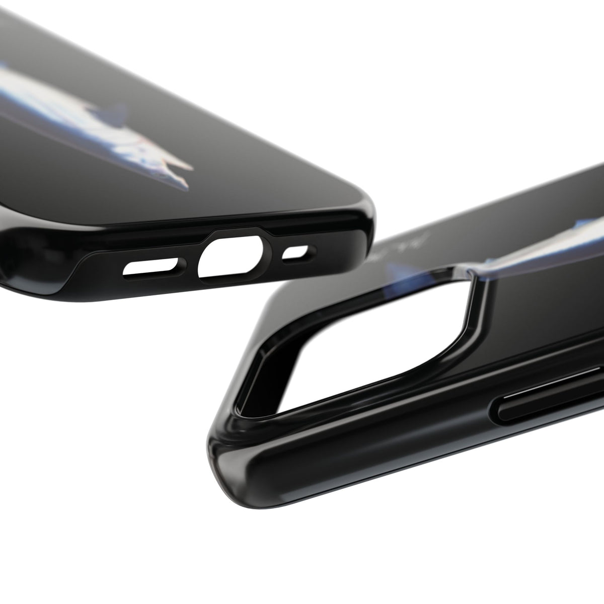 Mako Shark Black iPhone Case Printify