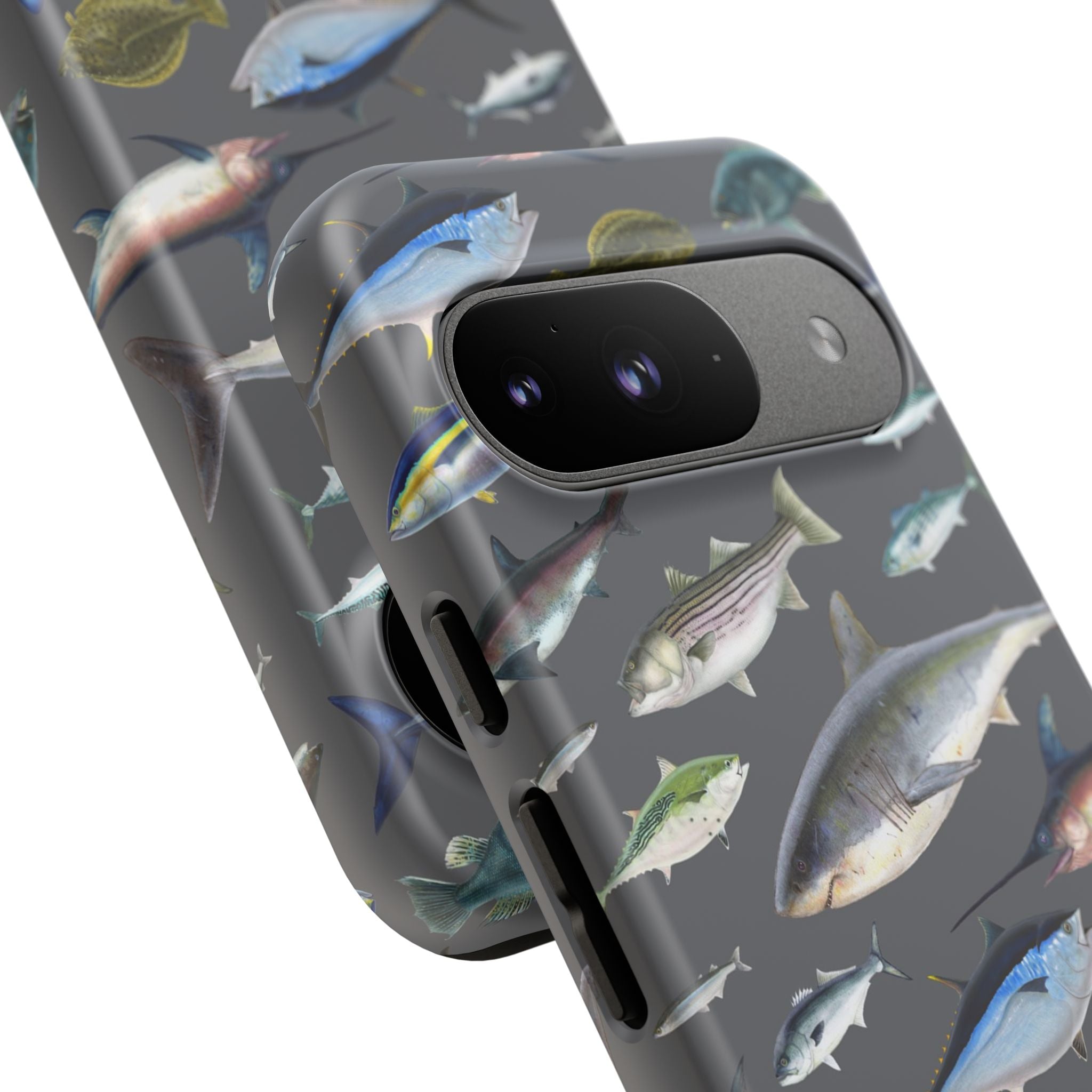 New England Offshore Fish Grey Phone Case, NEW!  (Samsung)