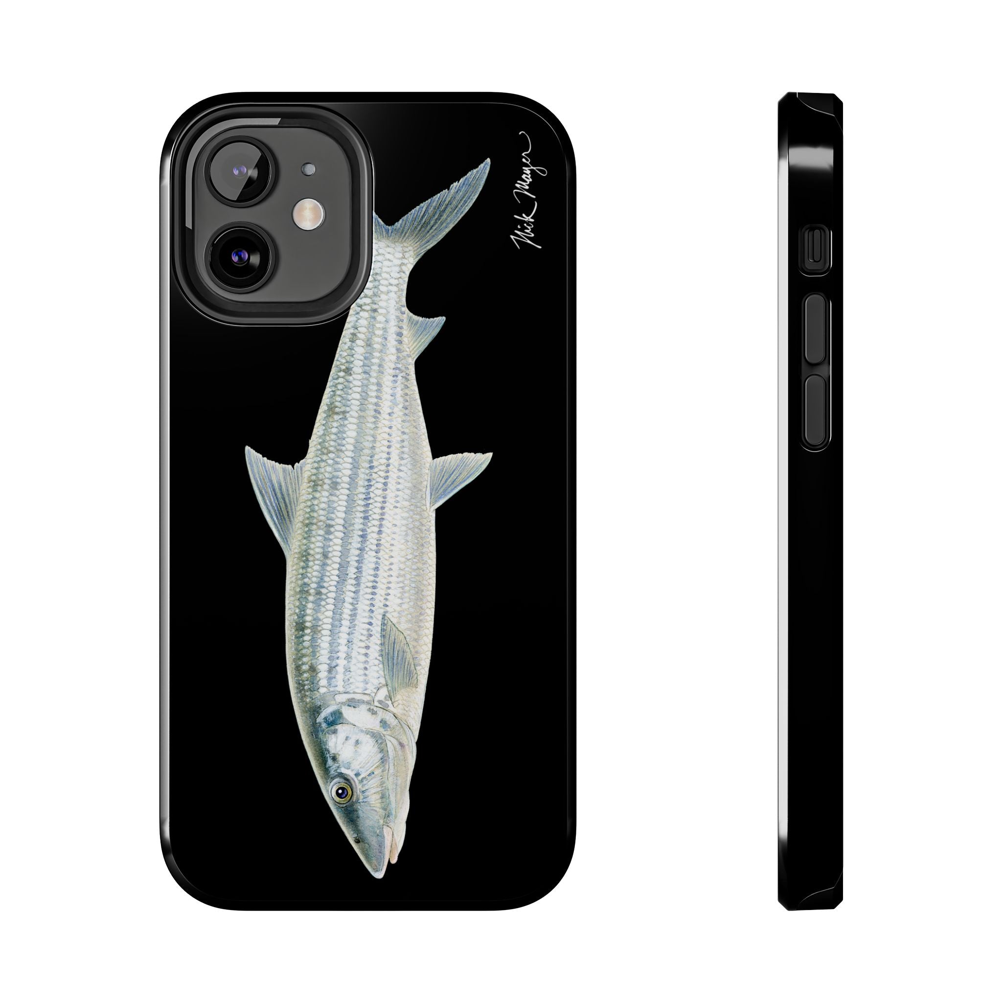 Bonefish Black Phone Case (iPhone)
