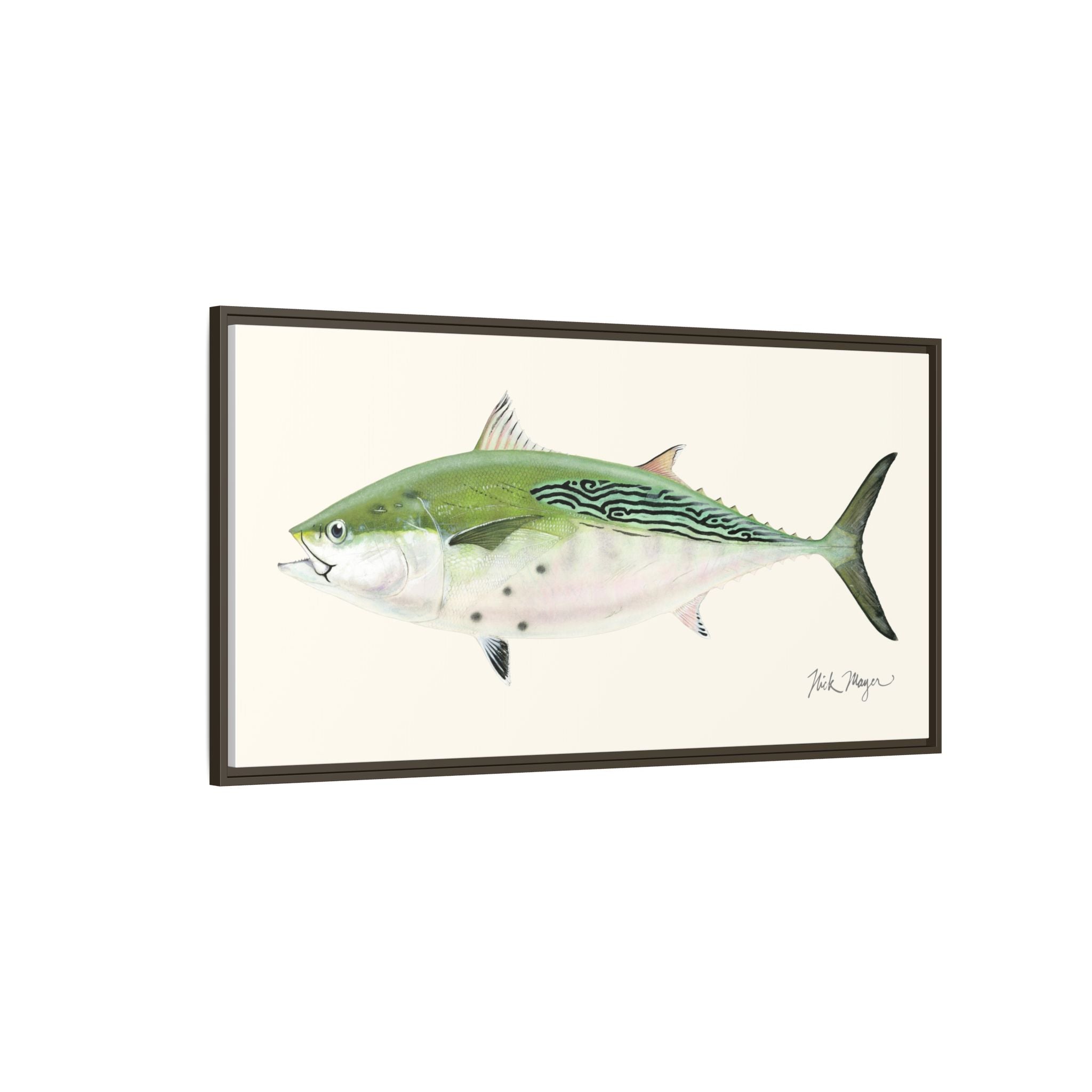 Albie Framed Canvas Print