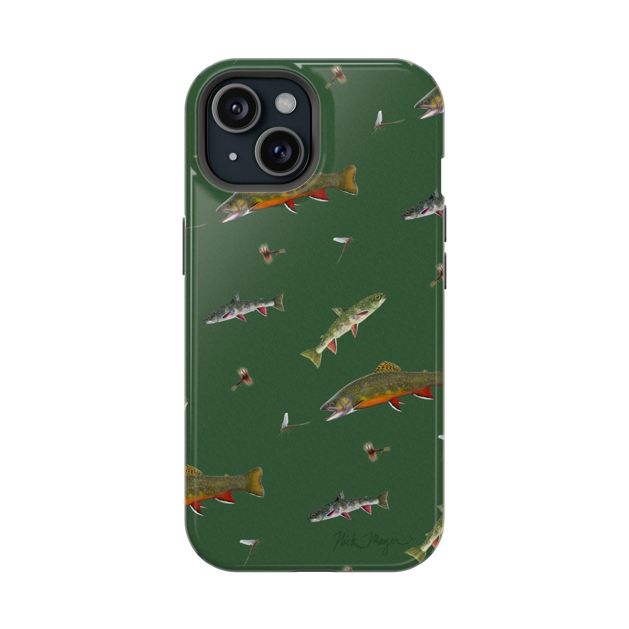 Trout and Flies MagSafe iPhone Case