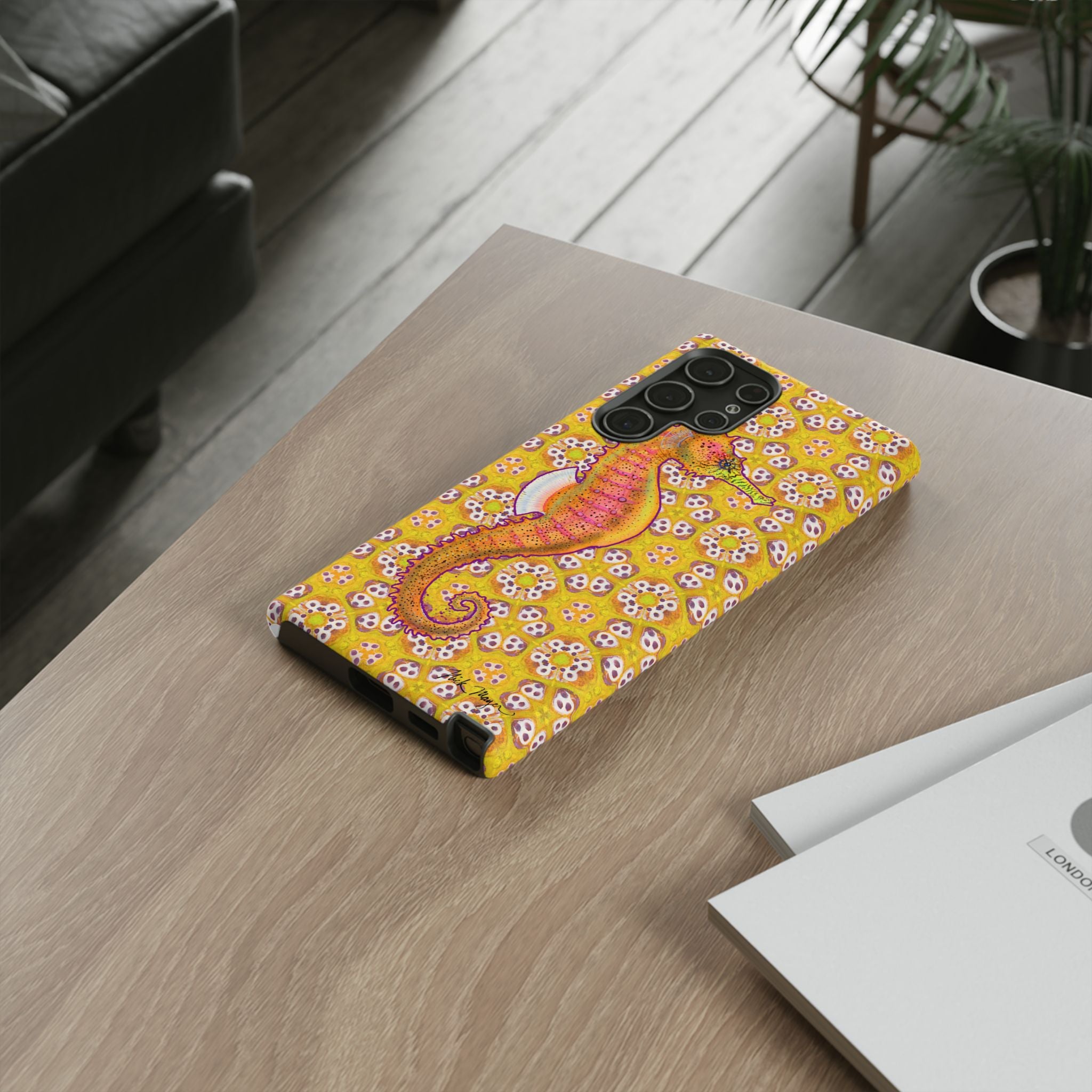 Psychedelic Seahorse Phone Case (Samsung) Printify