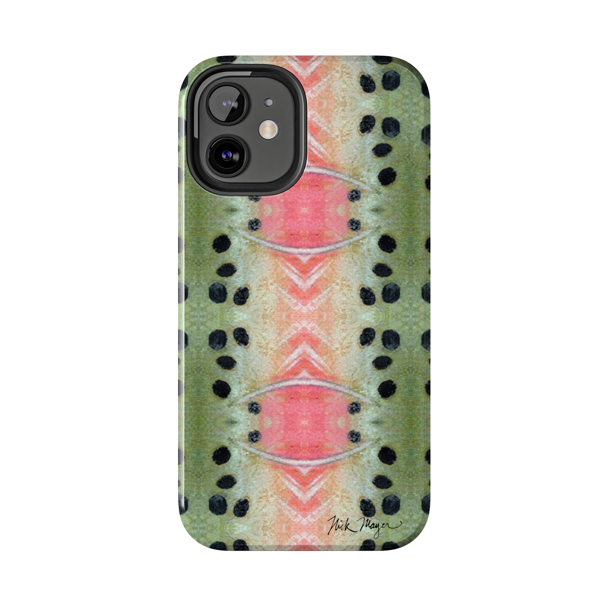 Rainbow Trout Pattern Phone Case (iPhone)