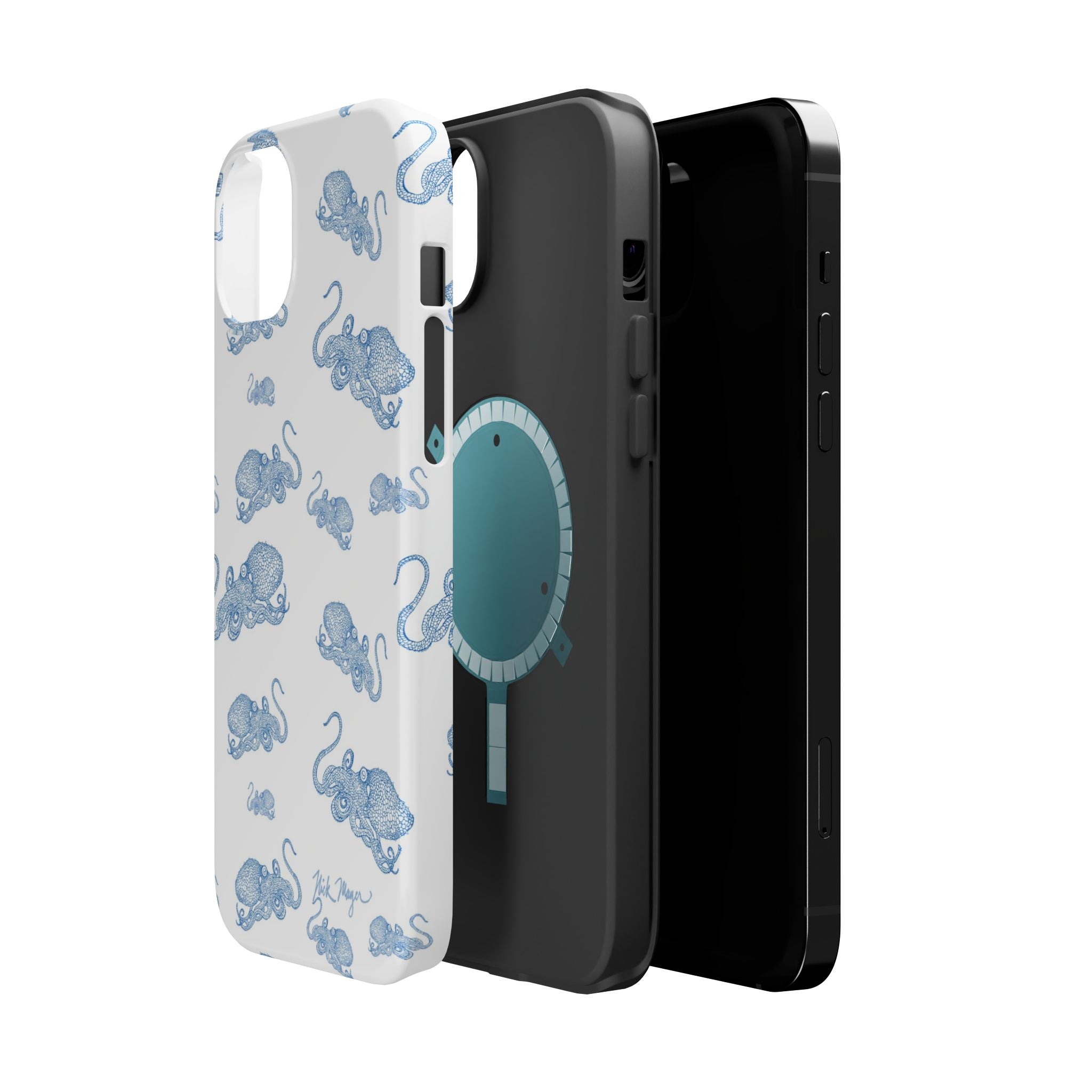 NEW Blue Octopus 2 MagSafe iPhone Case