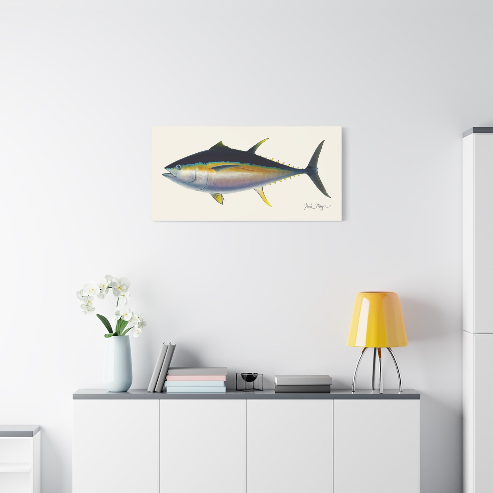 Bigeye Tuna Canvas Print