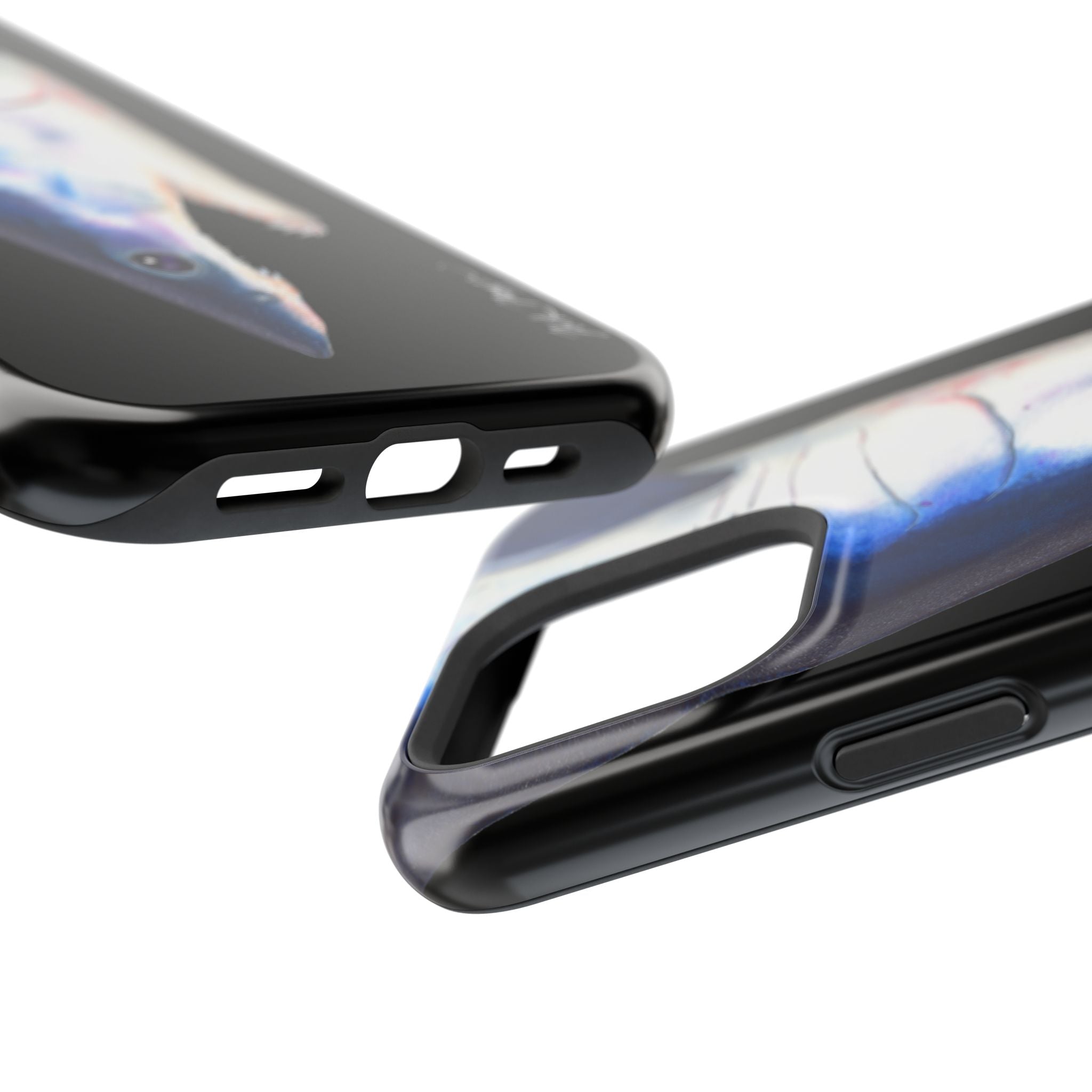 Mako Shark Face MagSafe Black iPhone Case