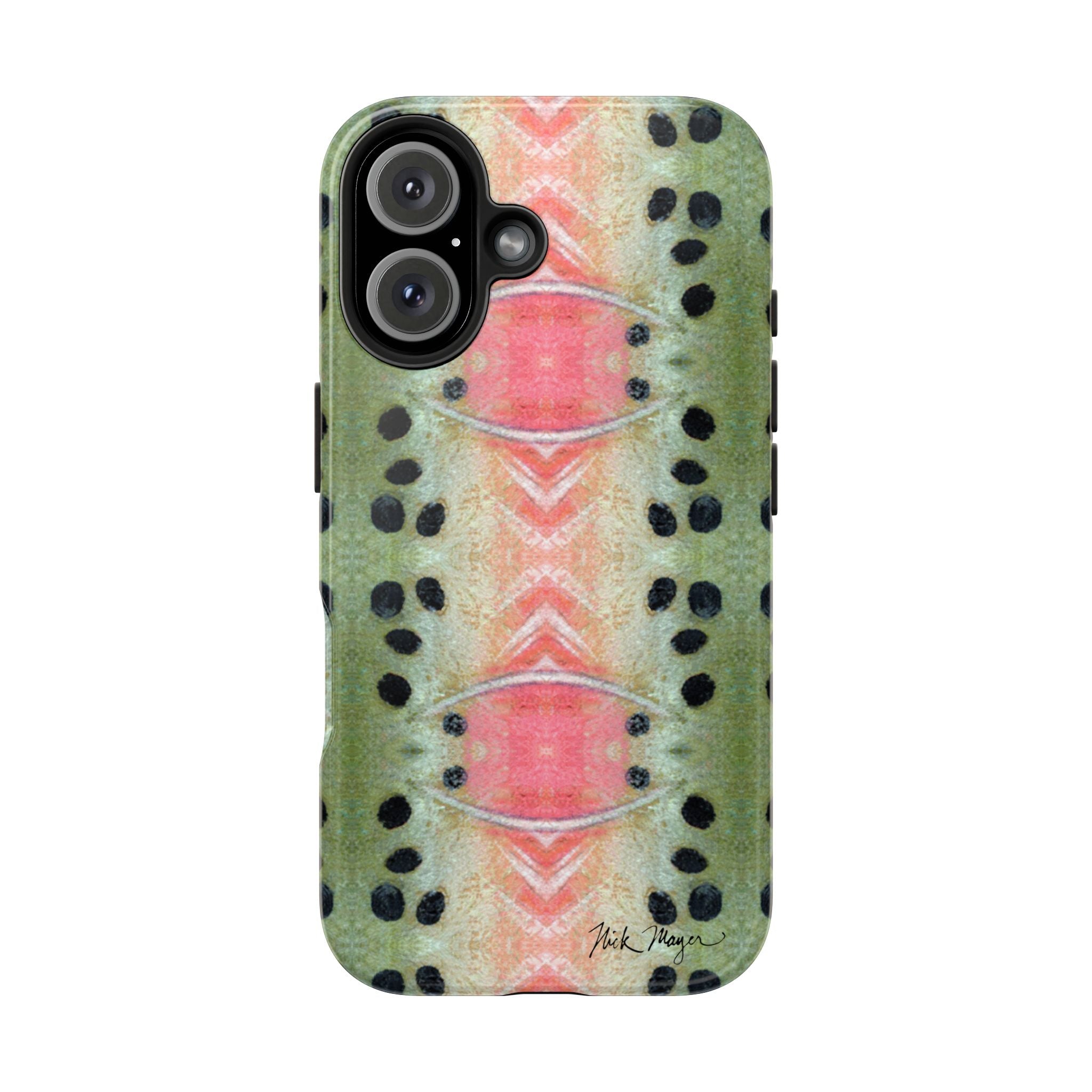 Rainbow Trout Pattern Phone Case (iPhone)