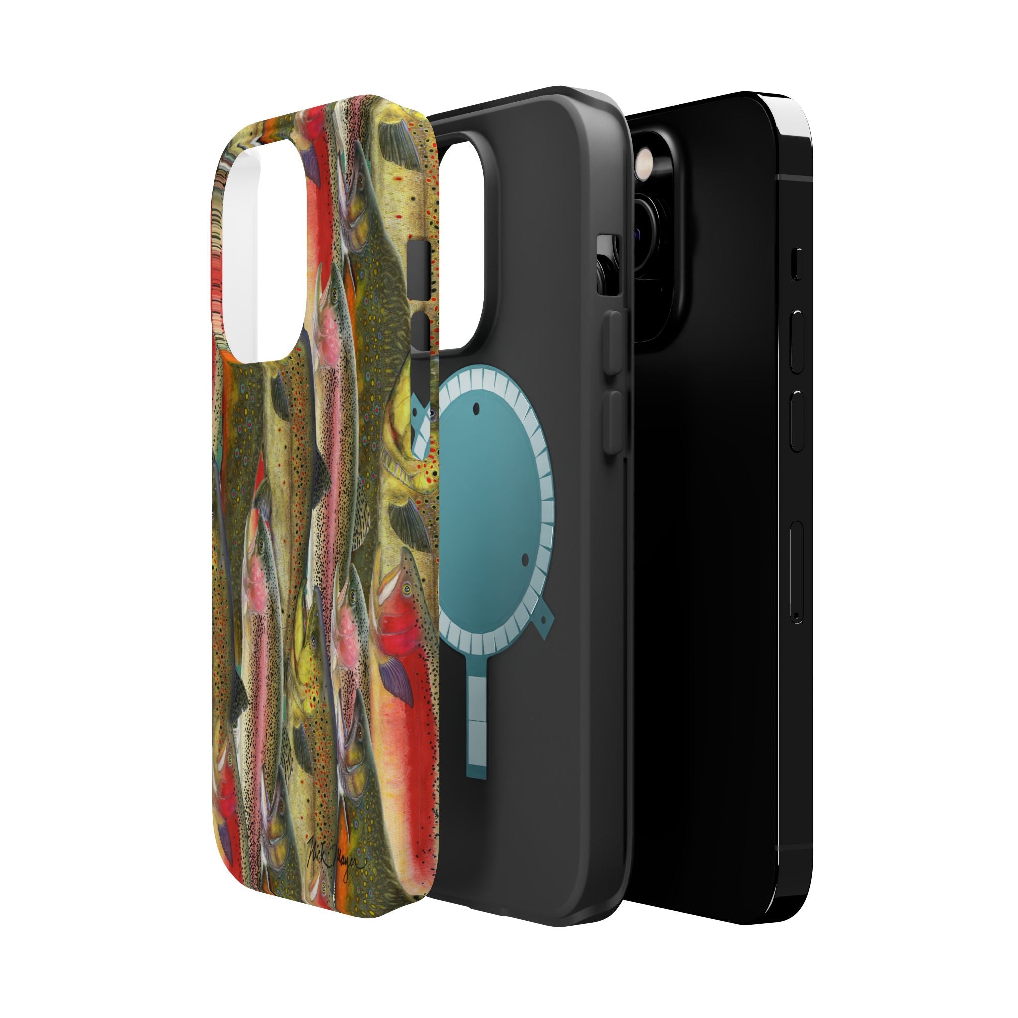 Trout Angler MagSafe iPhone Case