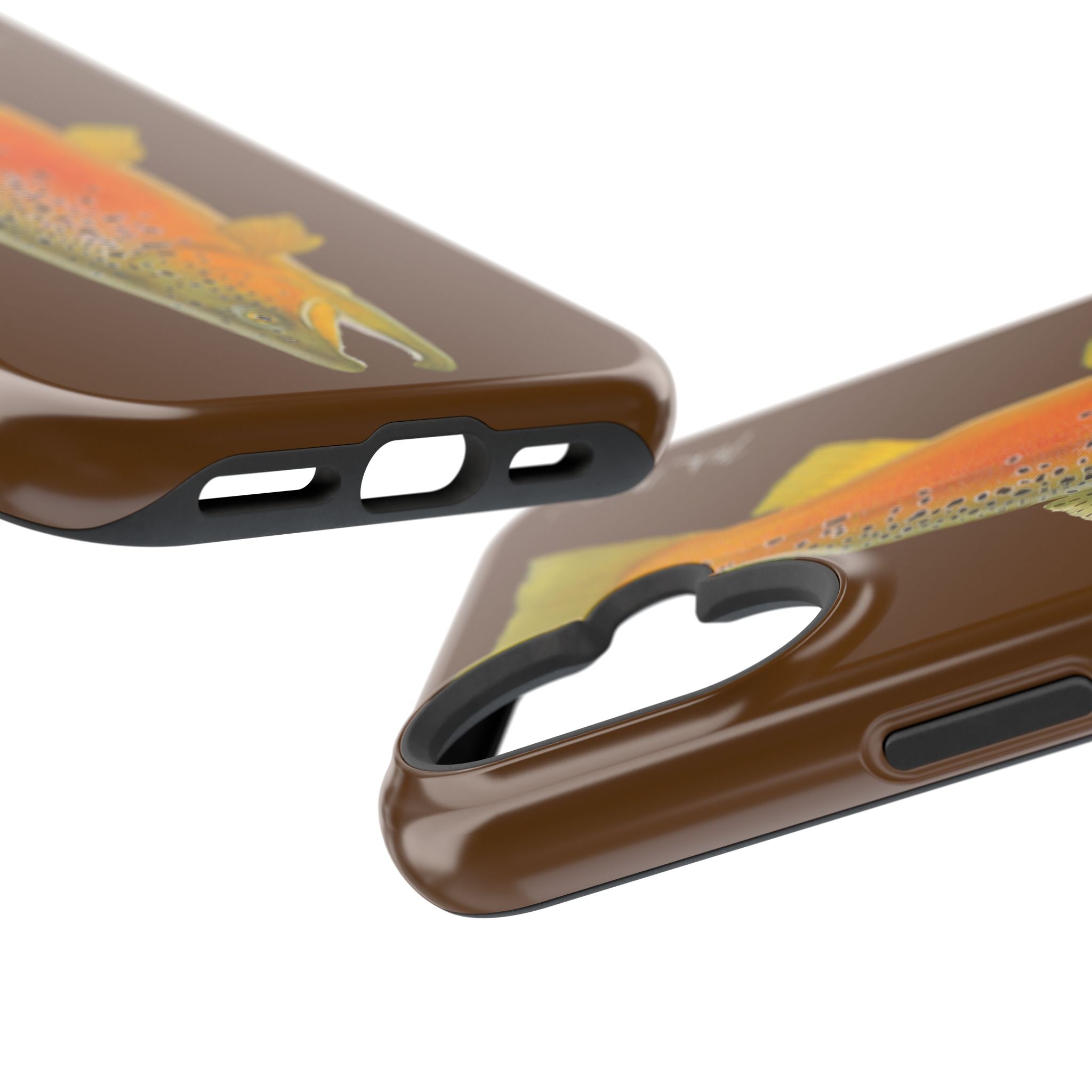 Brown Trout 2 Brown MagSafe iPhone Case, Limited Run