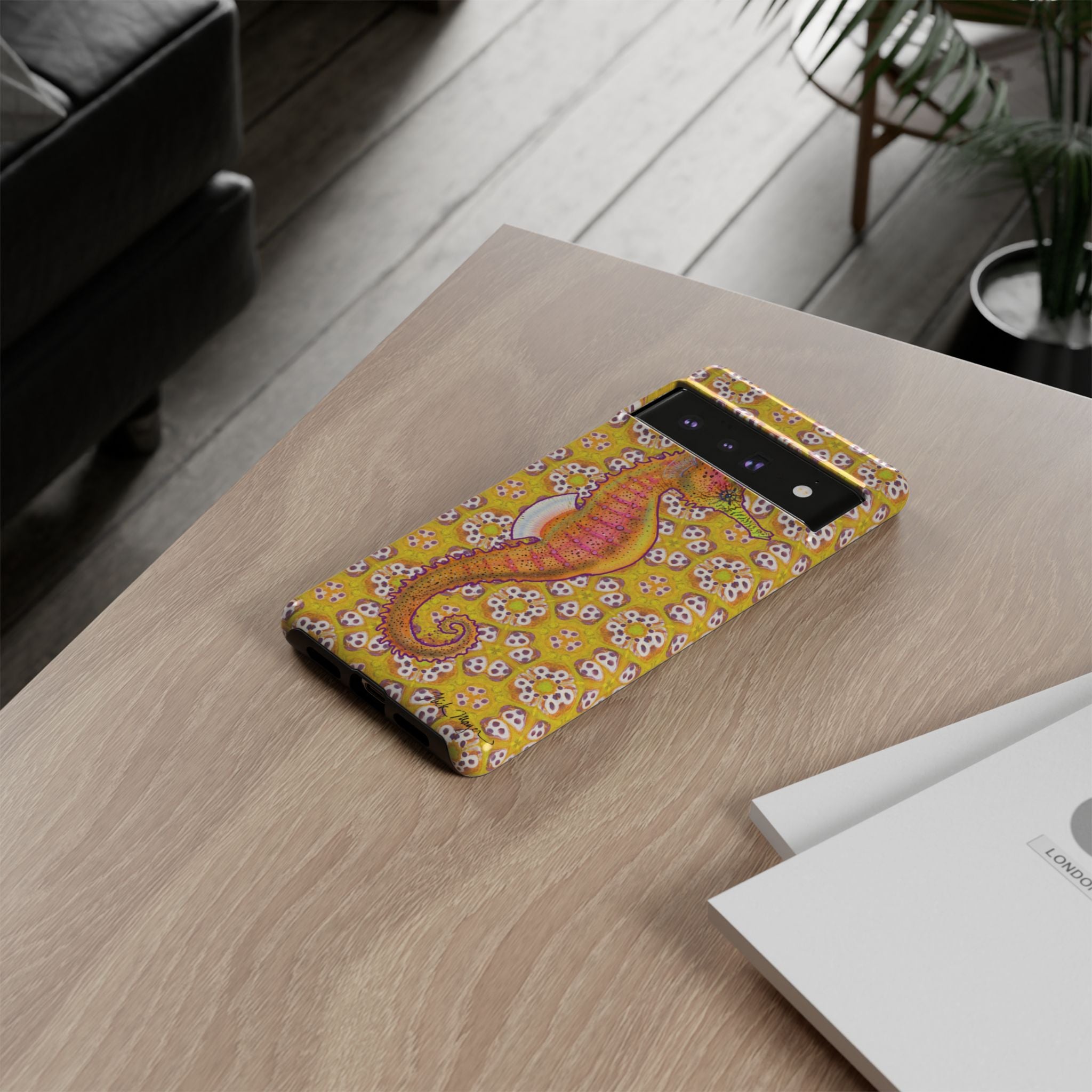 Psychedelic Seahorse Phone Case (Samsung) Printify