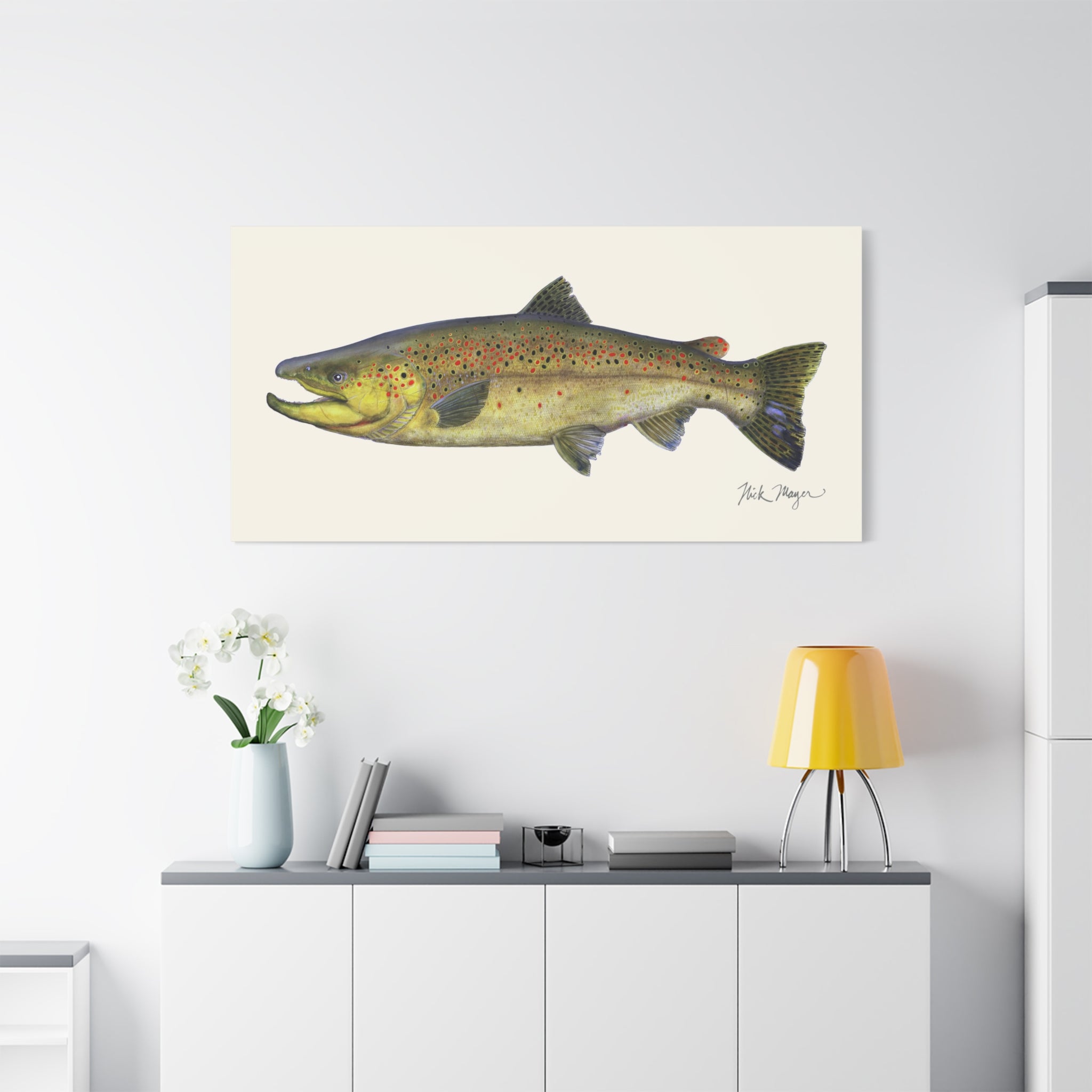 Brown Trout Canvas Print