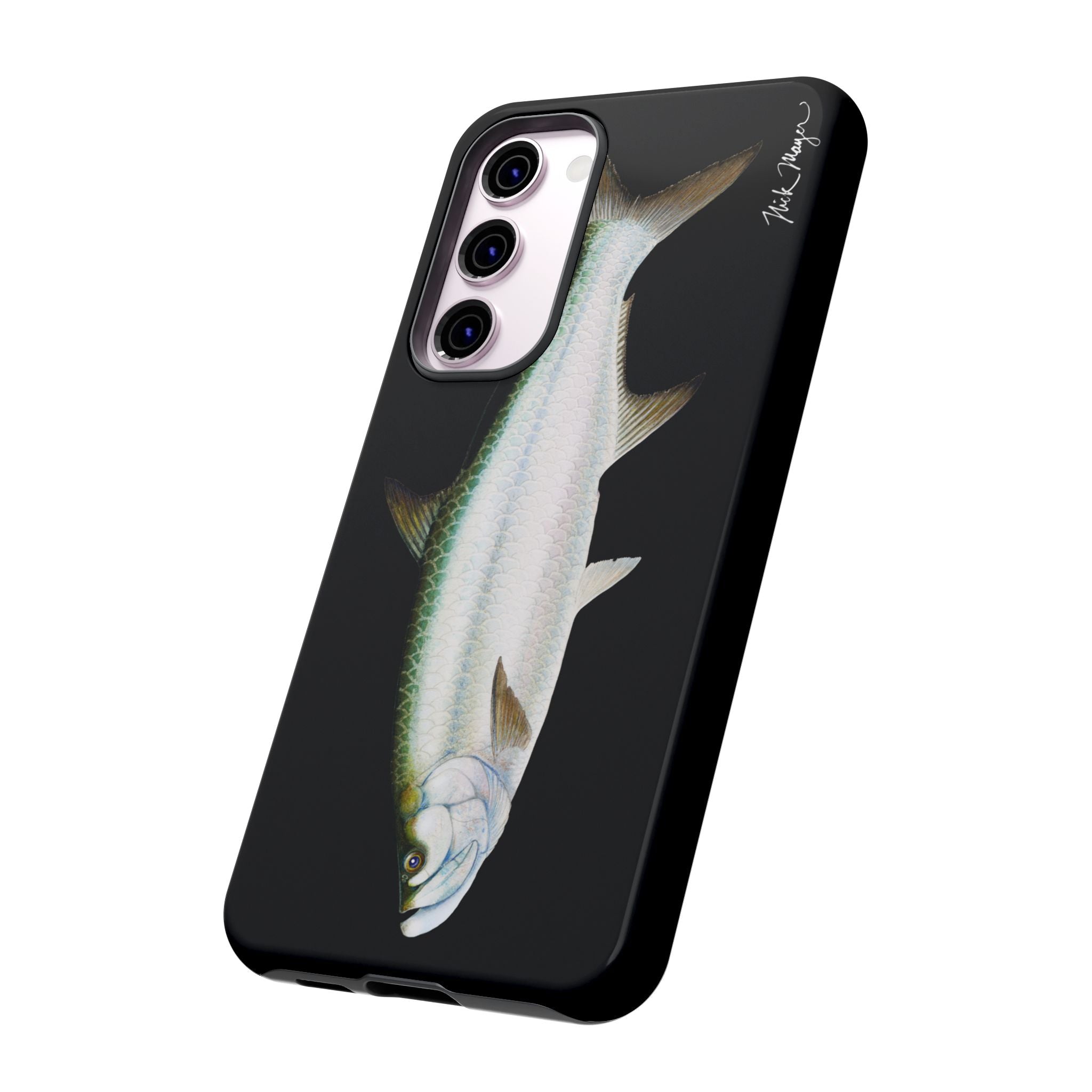 Tarpon Black Phone Case (Samsung) Printify