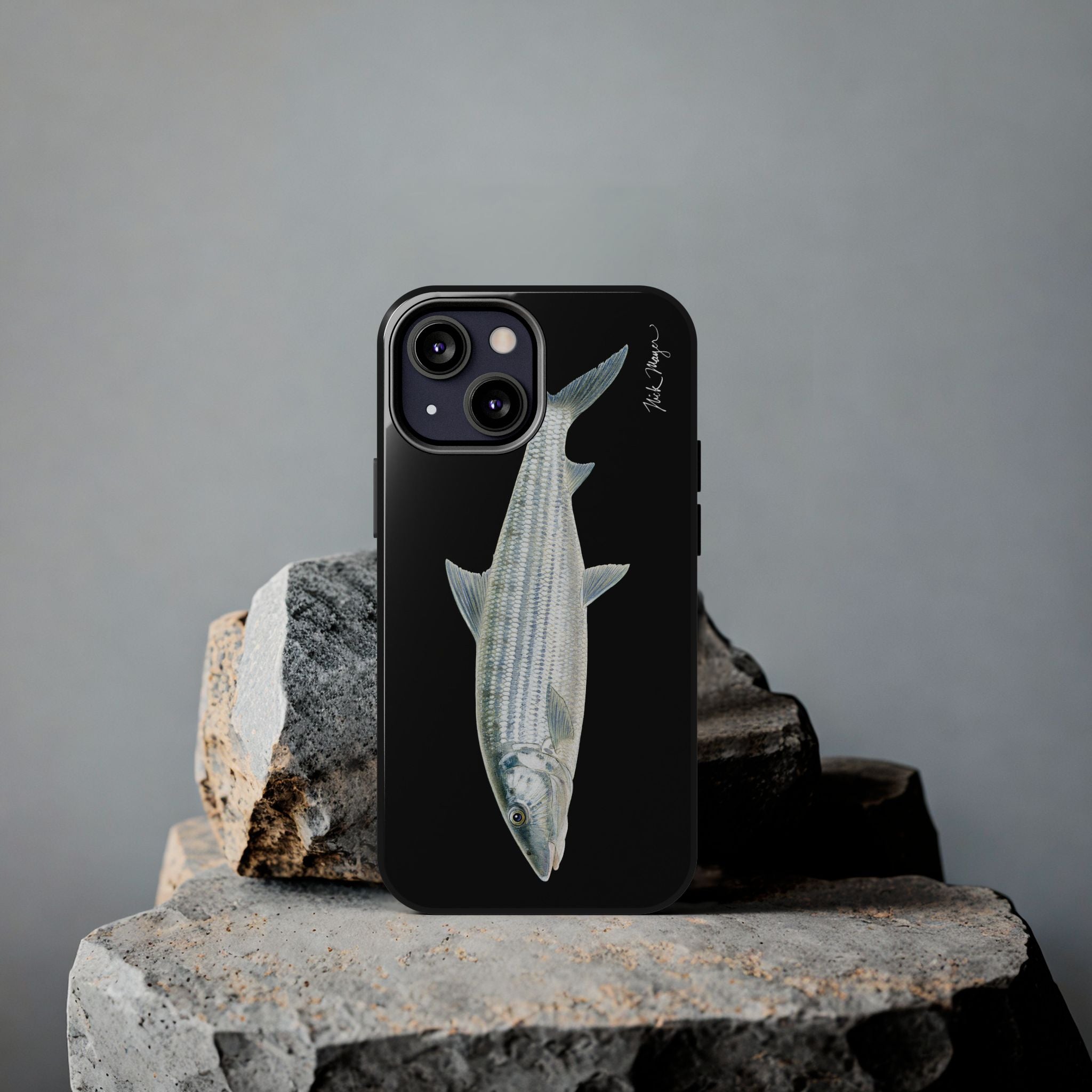 Bonefish Black Phone Case (iPhone)