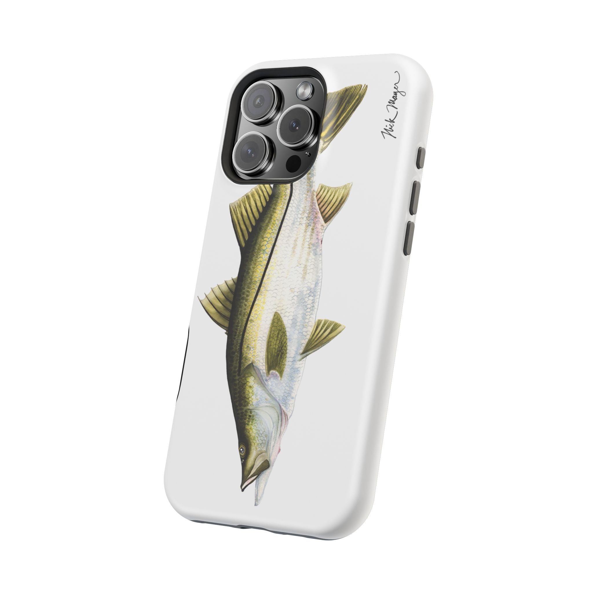 Snook MagSafe White iPhone Case
