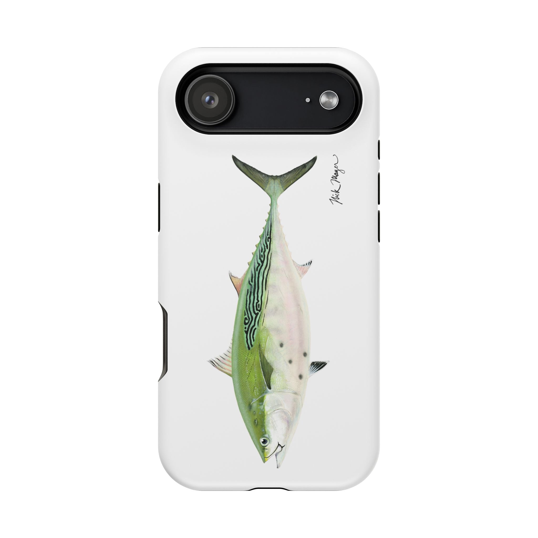 Albie MagSafe White iPhone Case