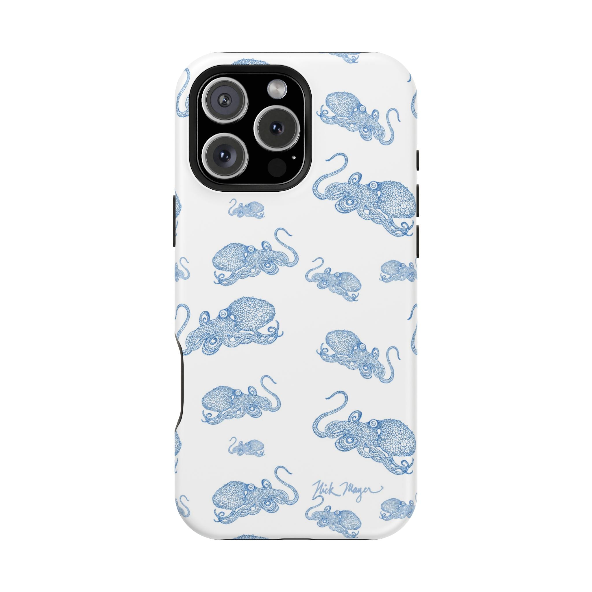NEW Blue Octopus 2 MagSafe iPhone Case