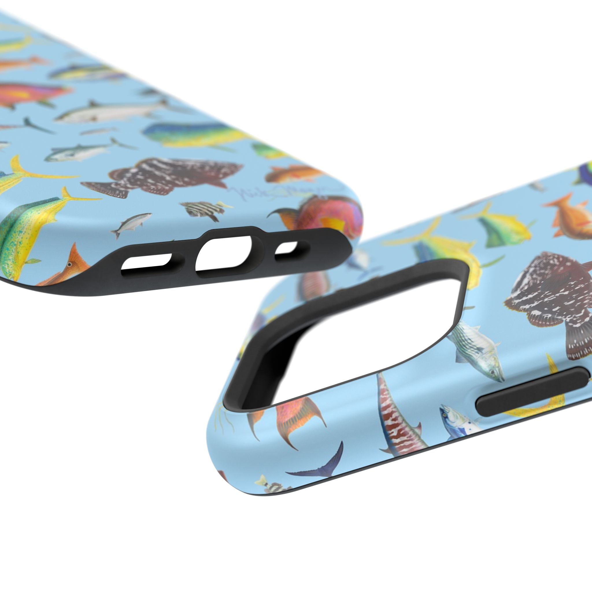 Southern Offshore Fish Blue MagSafe iPhone Case