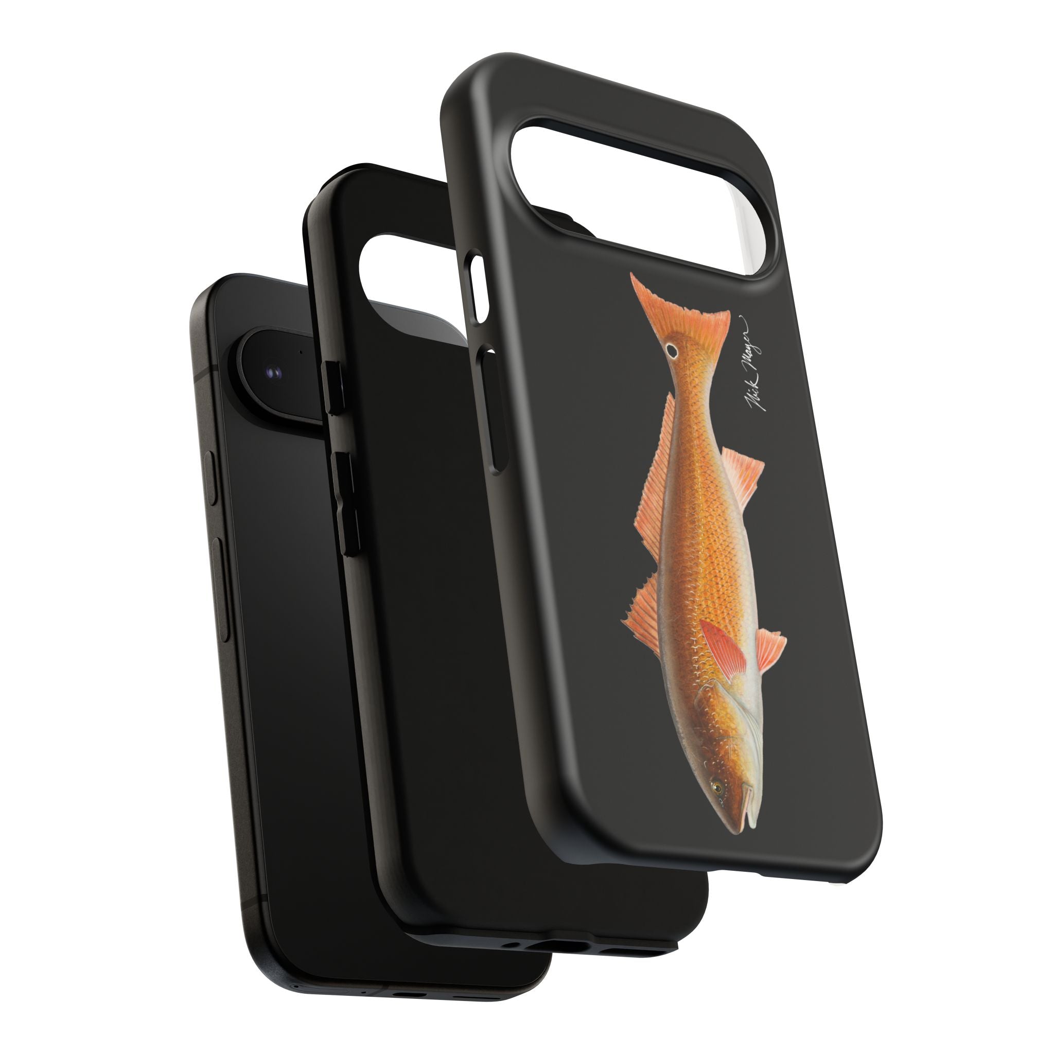 Redfish Black Phone Case (Samsung) Printify