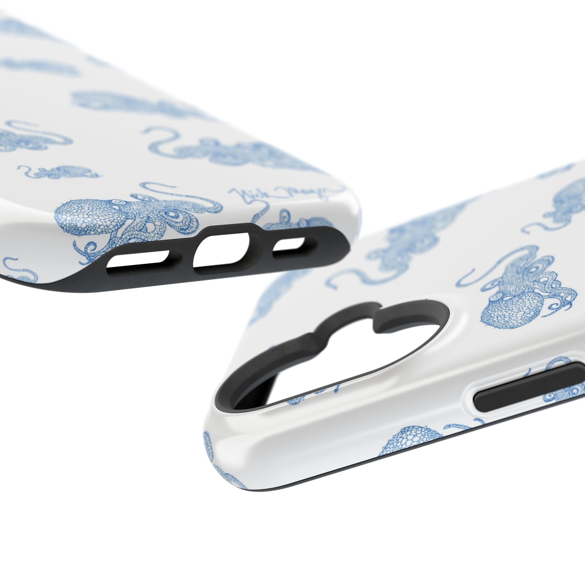 Blue Octopus 2 MagSafe iPhone Case