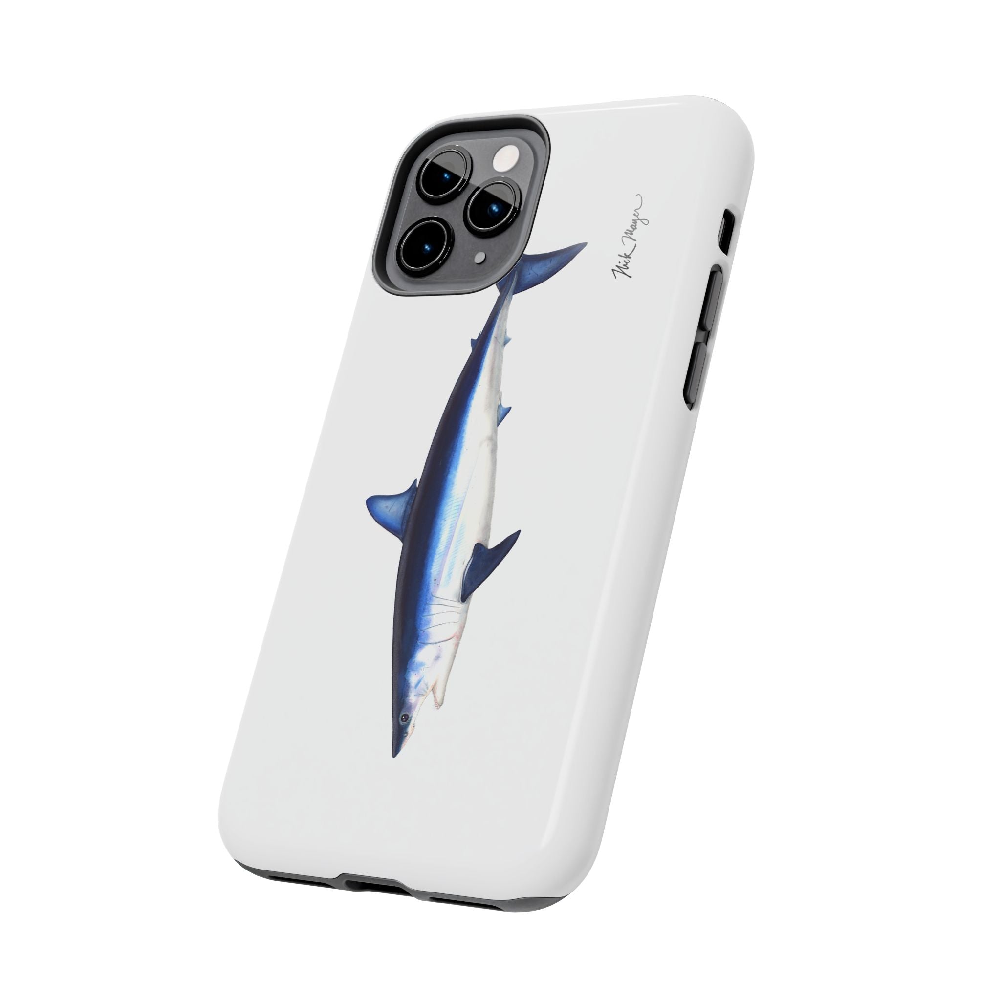 Mako Shark White Phone Case (iPhone)