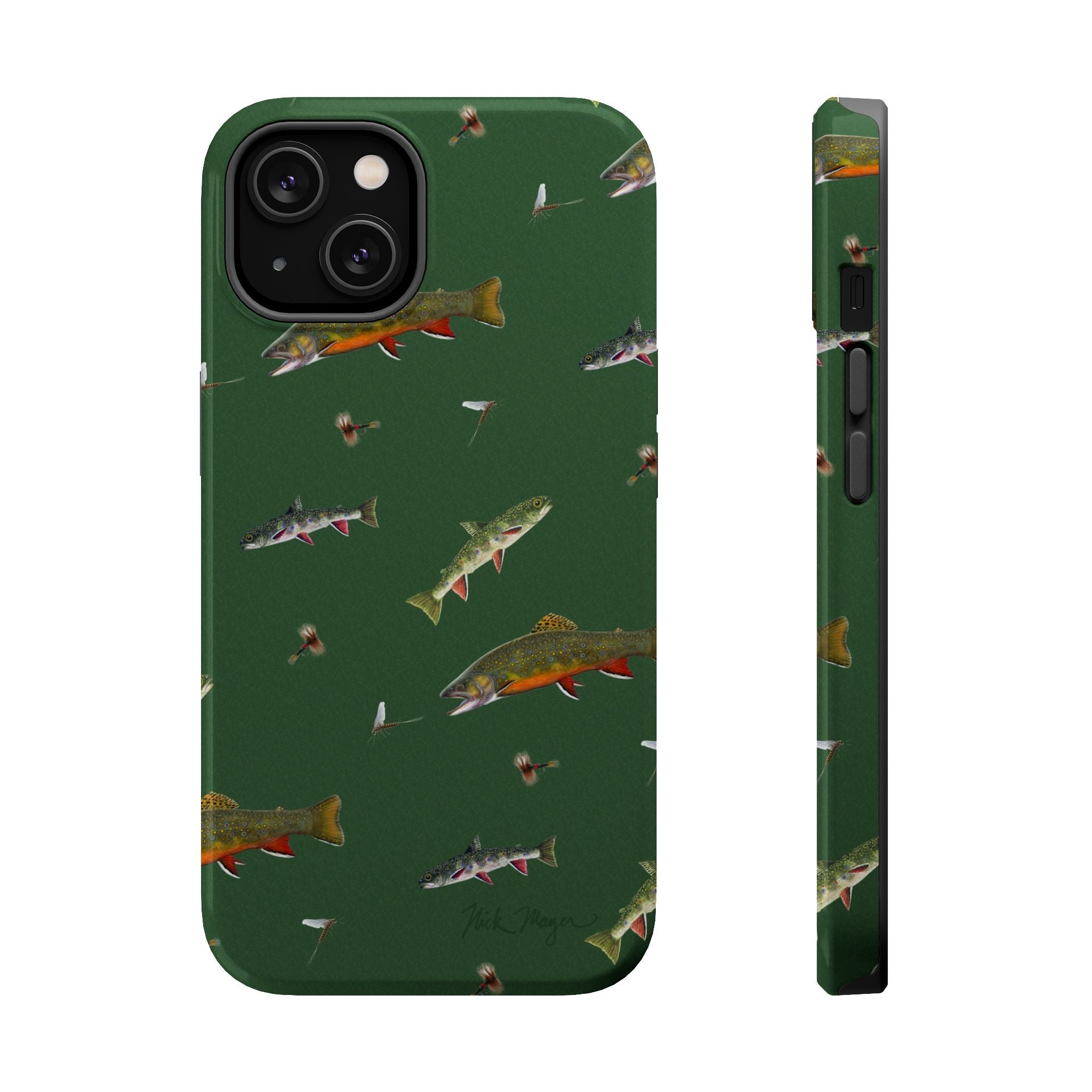 NEW Trout and Flies MagSafe iPhone Case