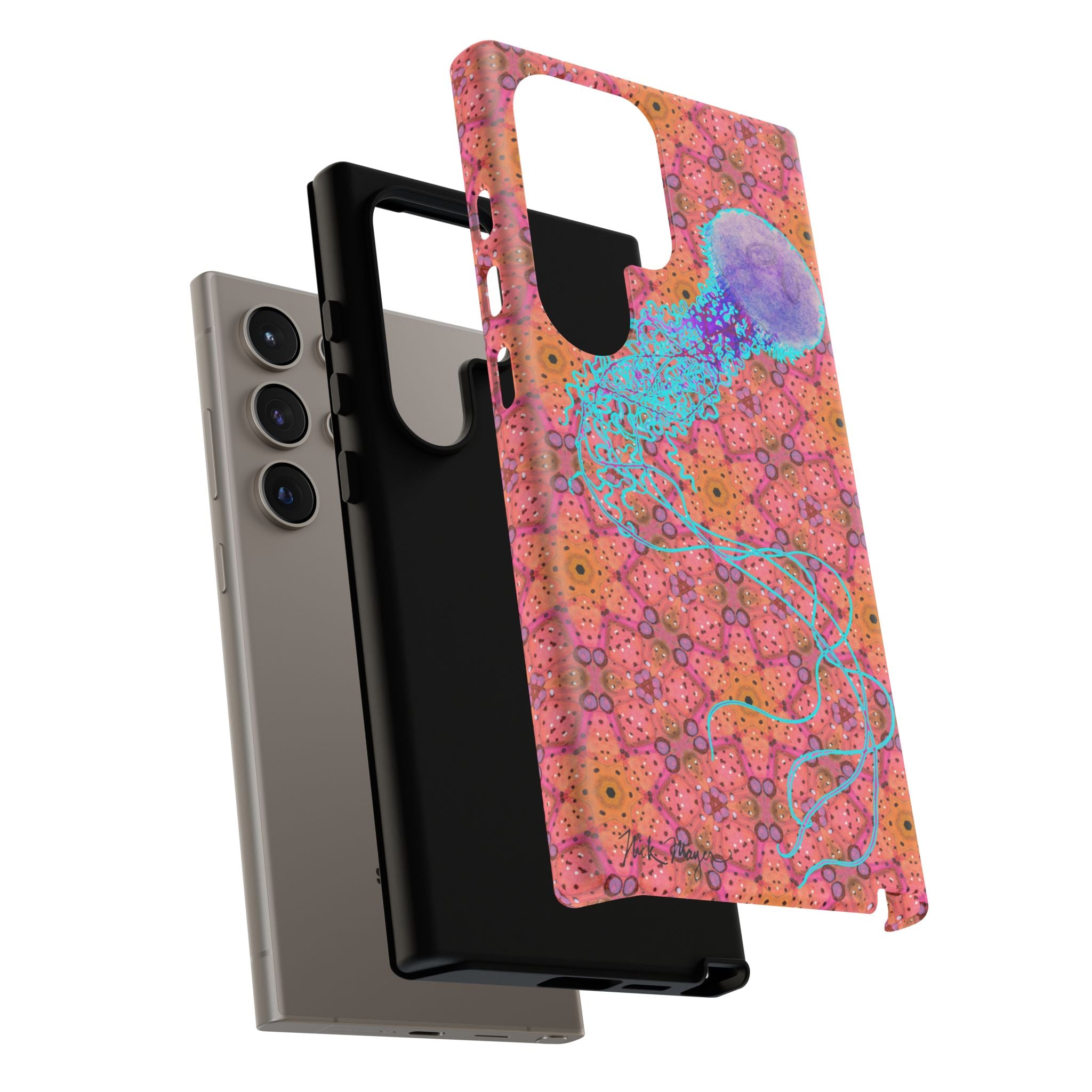 Psychedelic Jellyfish Phone Case (Samsung)
