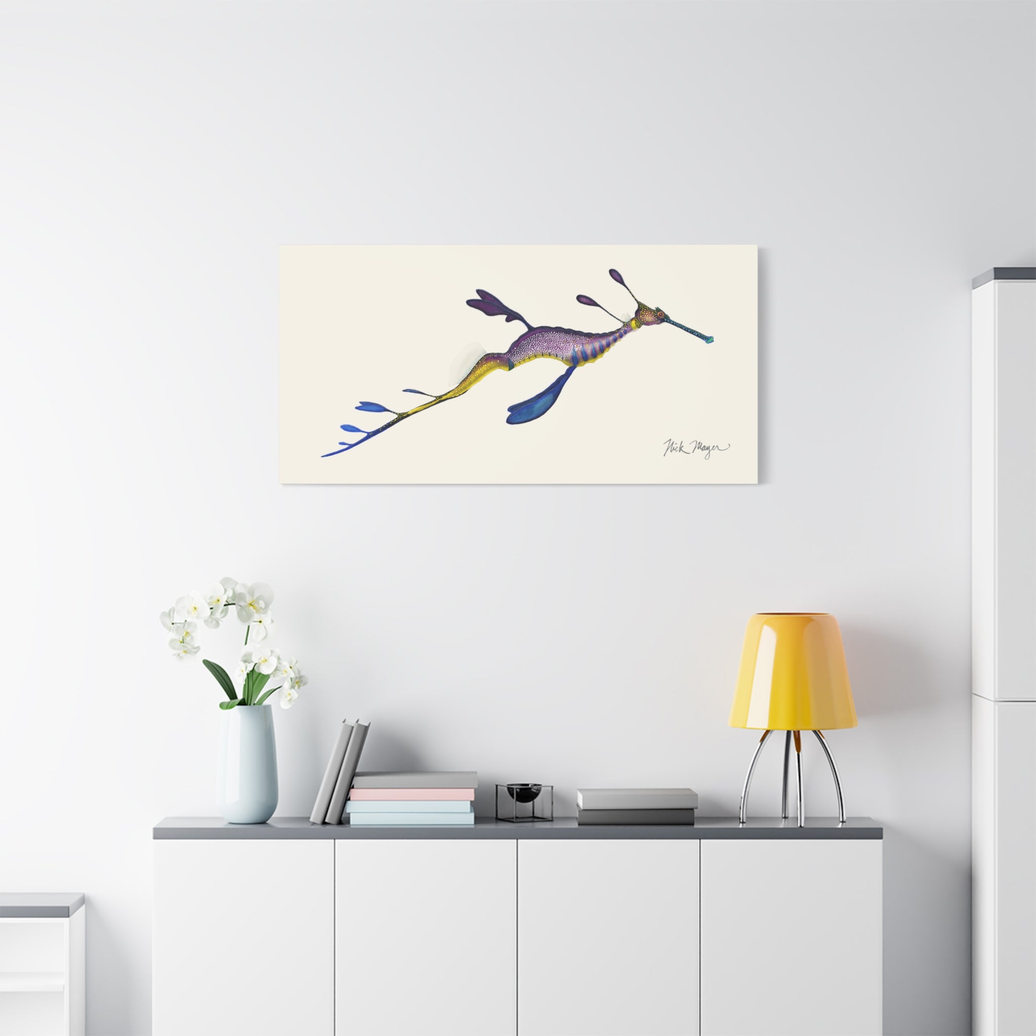 Weedy Sea Dragon Canvas Print