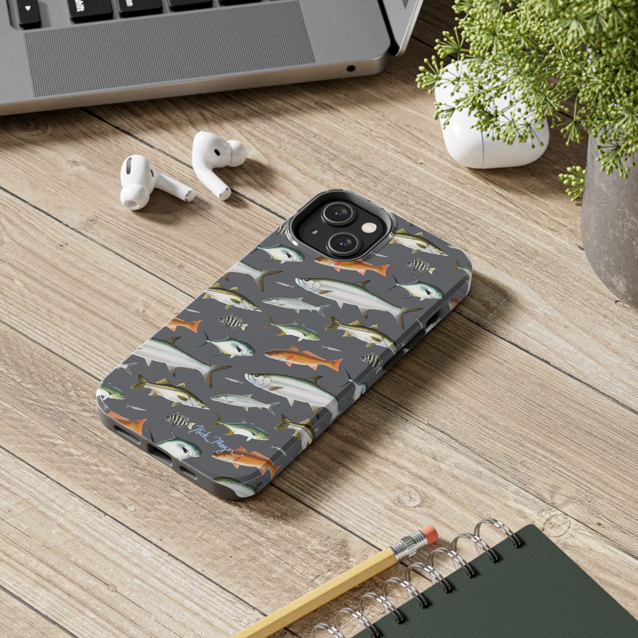 NEW Southern Fish Grey Phone Case (iPhone)