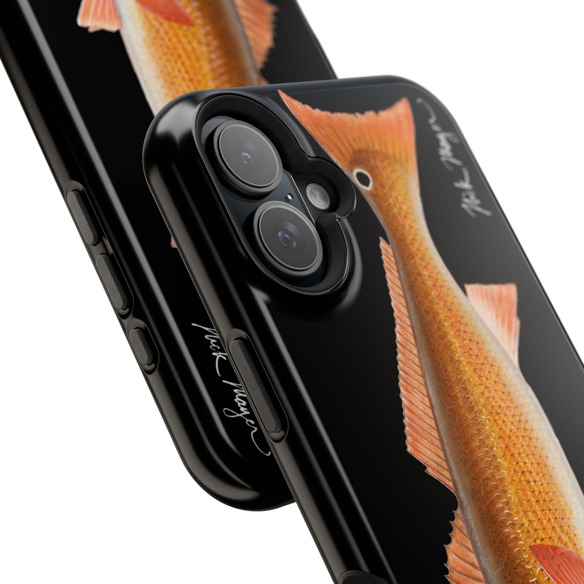 Redfish MagSafe Black iPhone Case