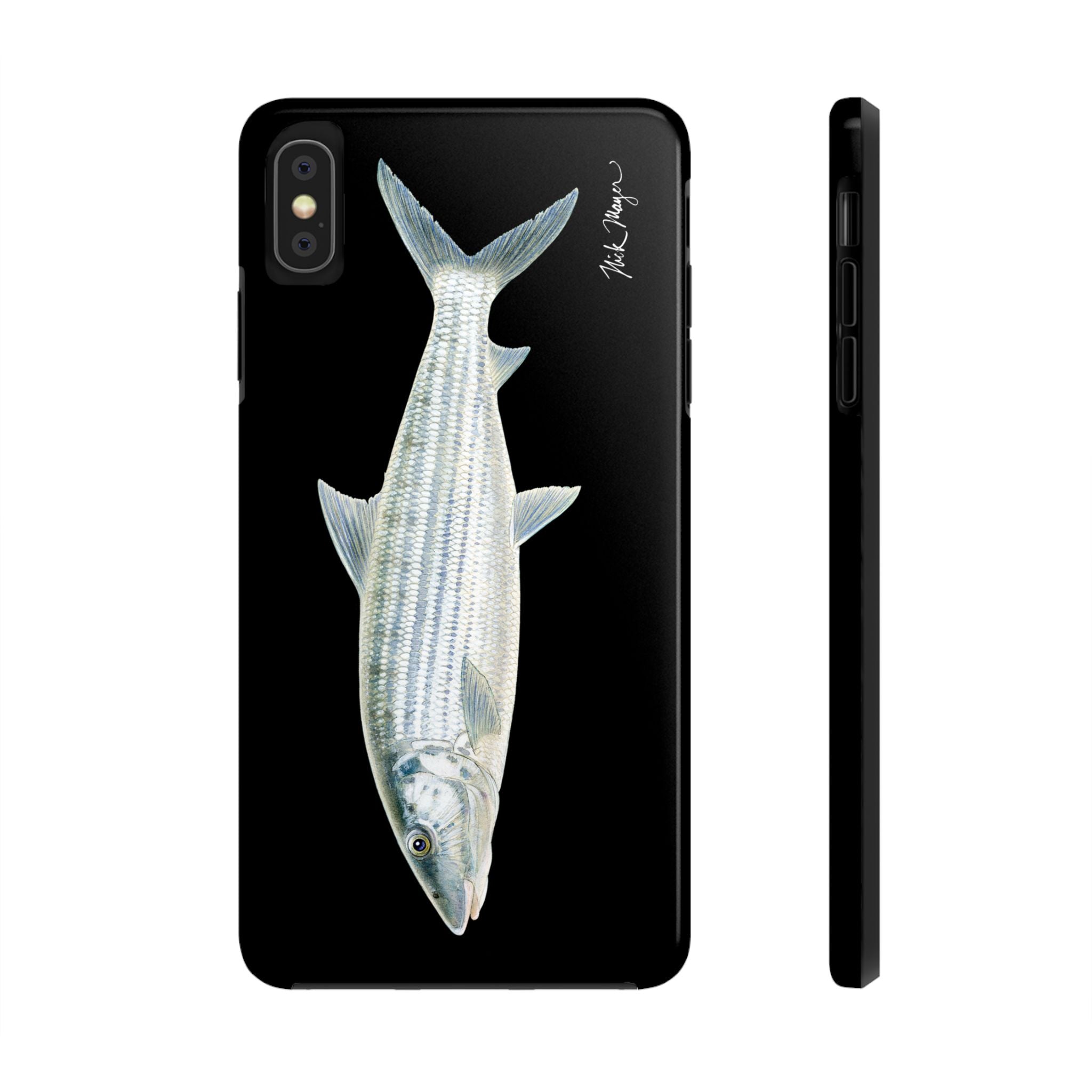 Bonefish Black Phone Case (iPhone)