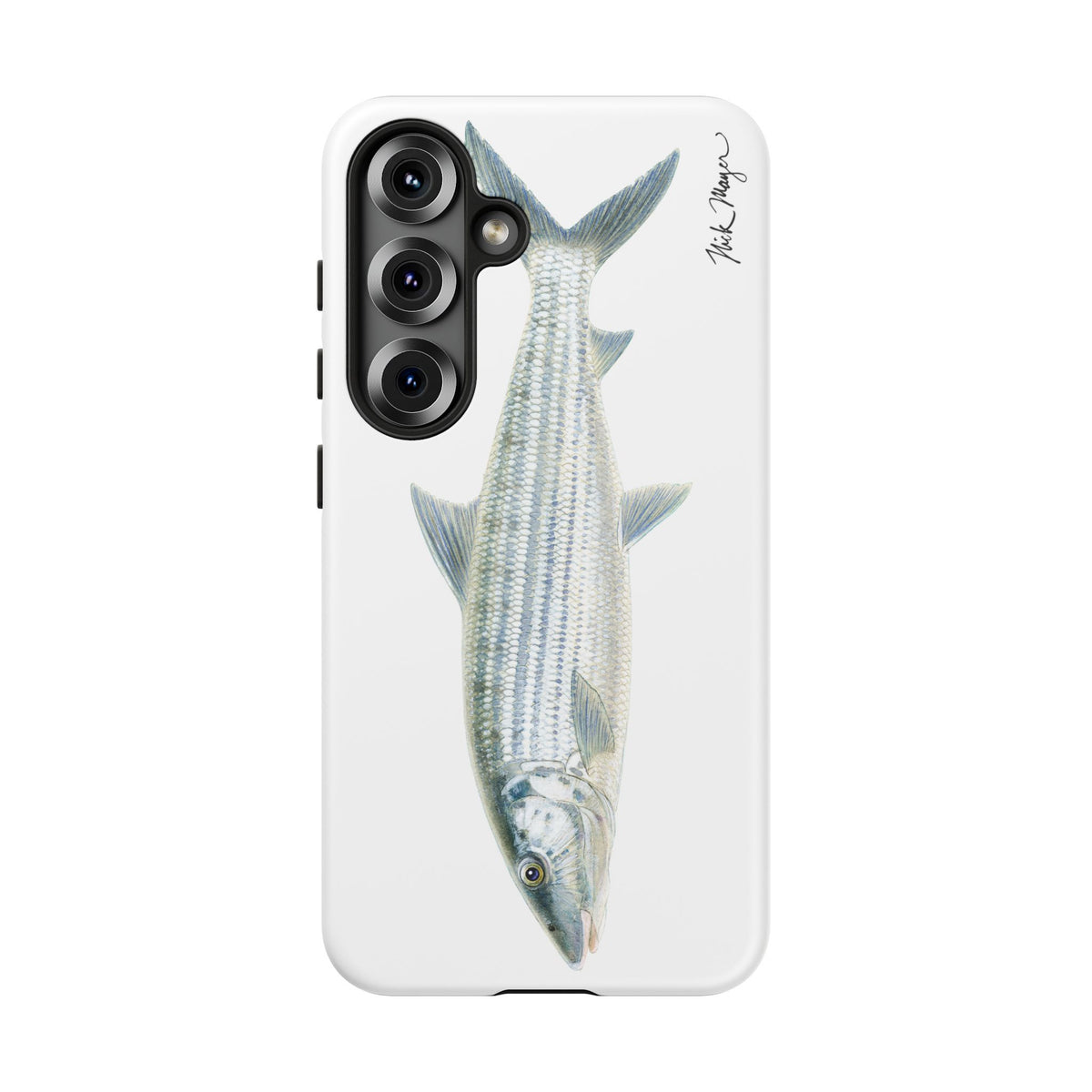 Bonefish White Phone Case (Samsung) Printify