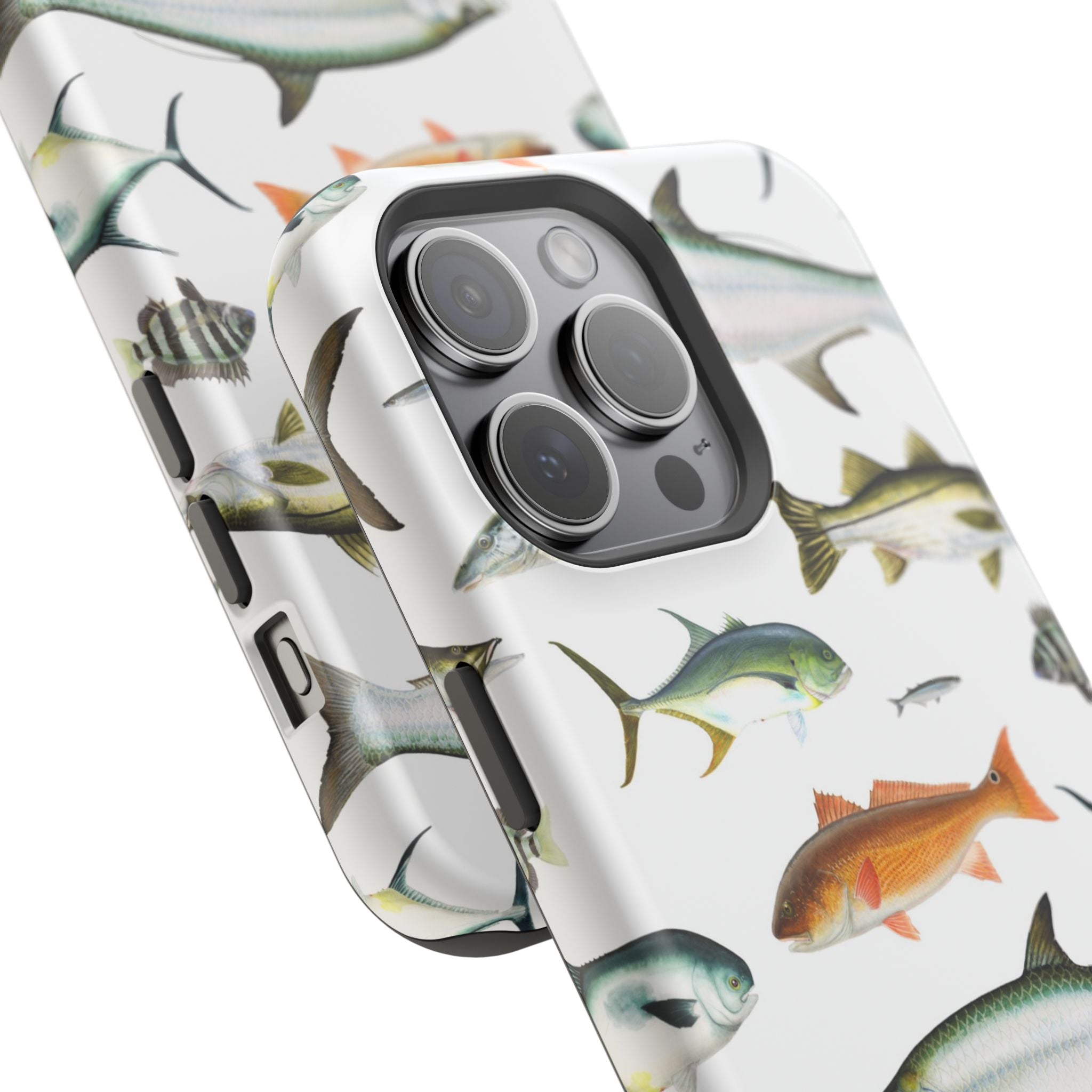 Southern Fish White MagSafe iPhone Case