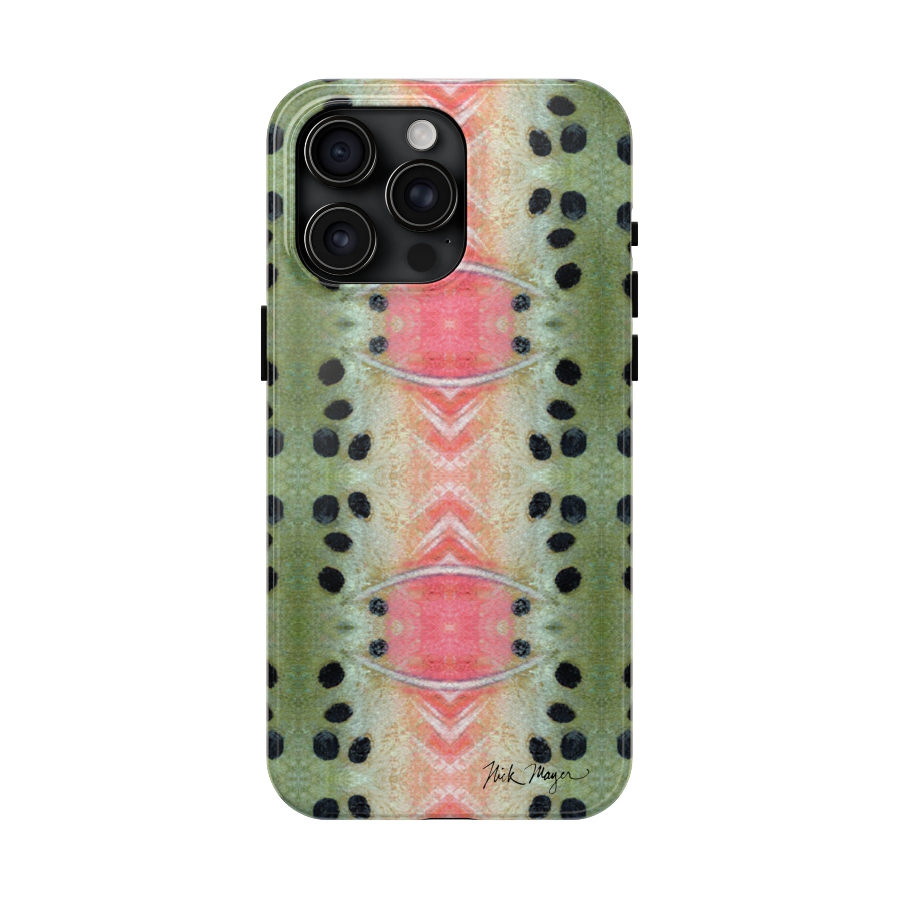 Rainbow Trout Pattern Phone Case (iPhone)