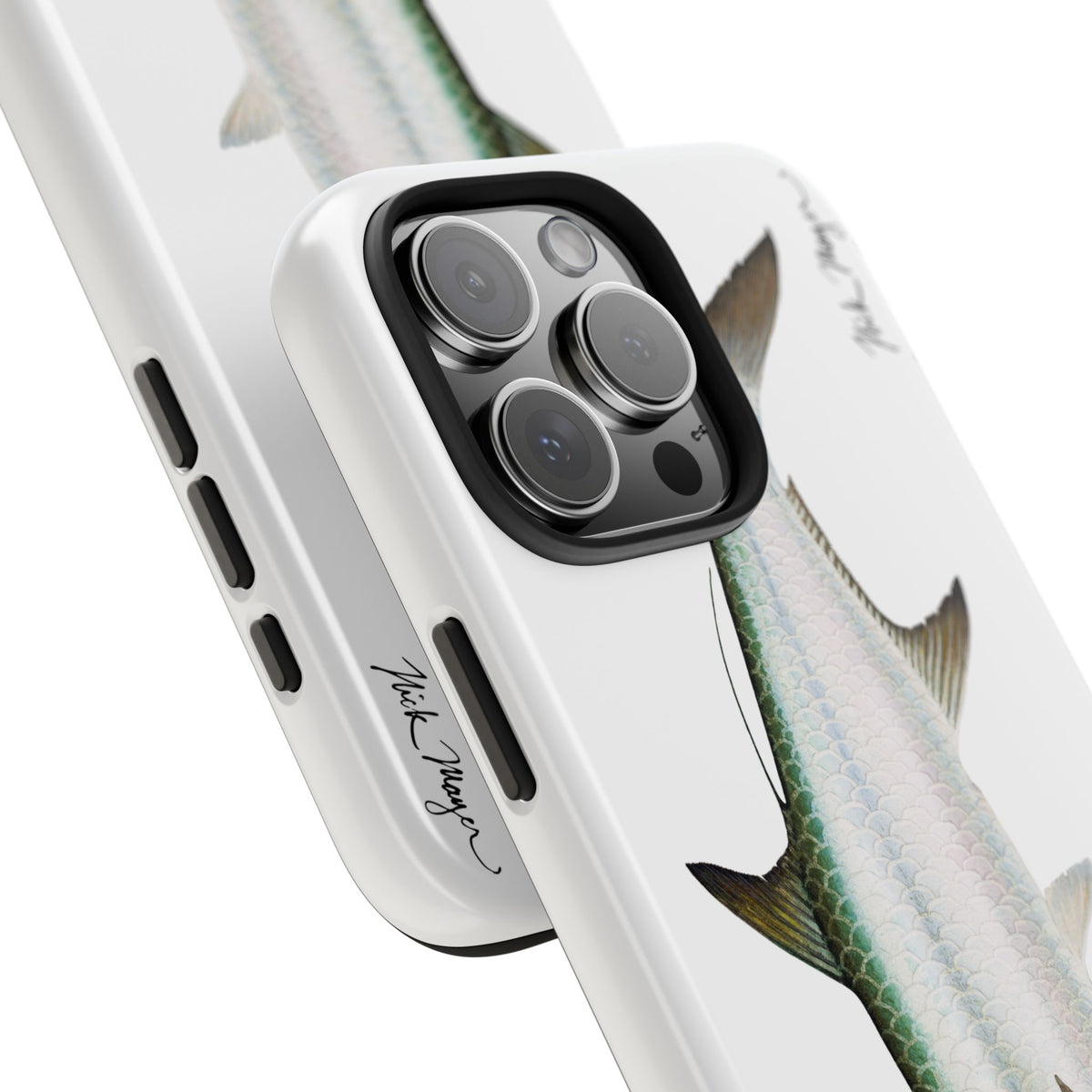 Tarpon White Phone Case (iPhone) Printify
