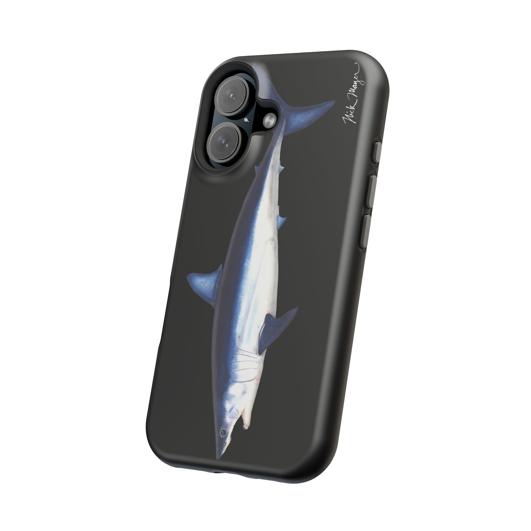 Mako Shark MagSafe Black iPhone Case