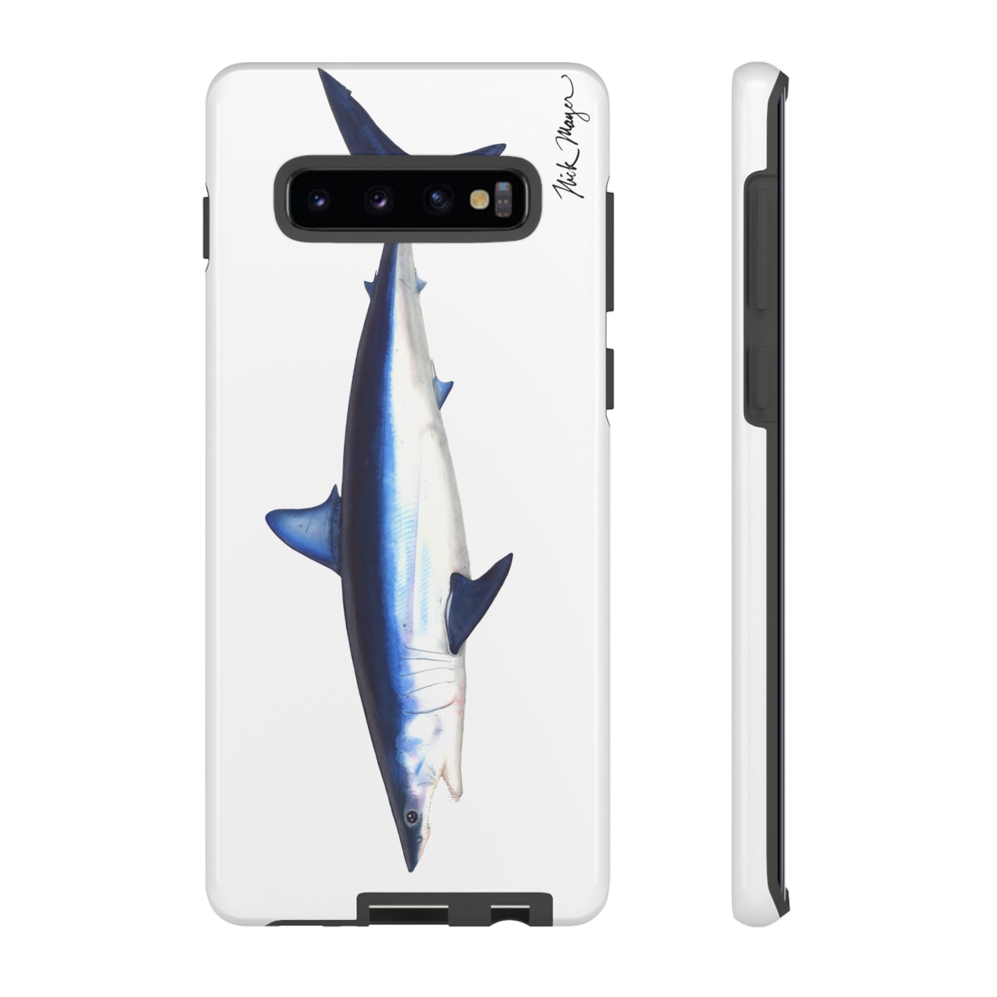 Mako Shark White Phone Case (Samsung)