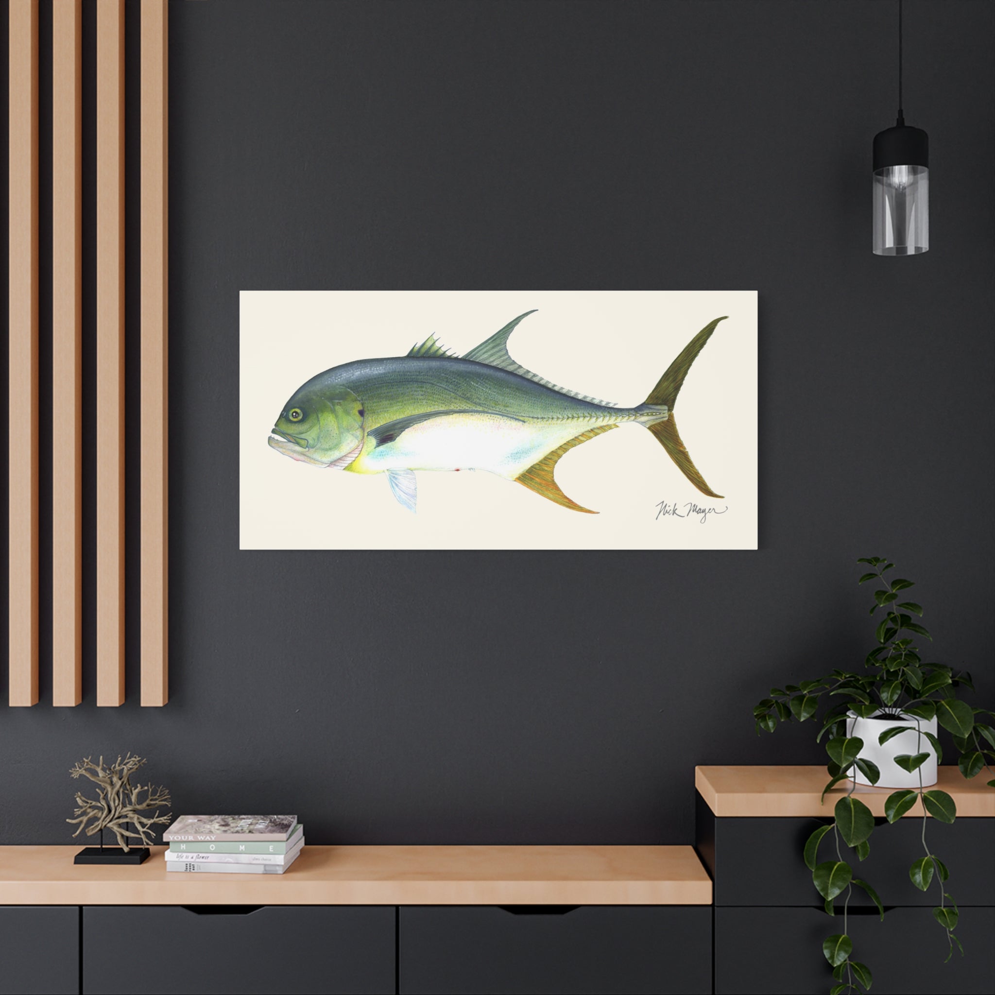 Jack Crevalle Canvas Print