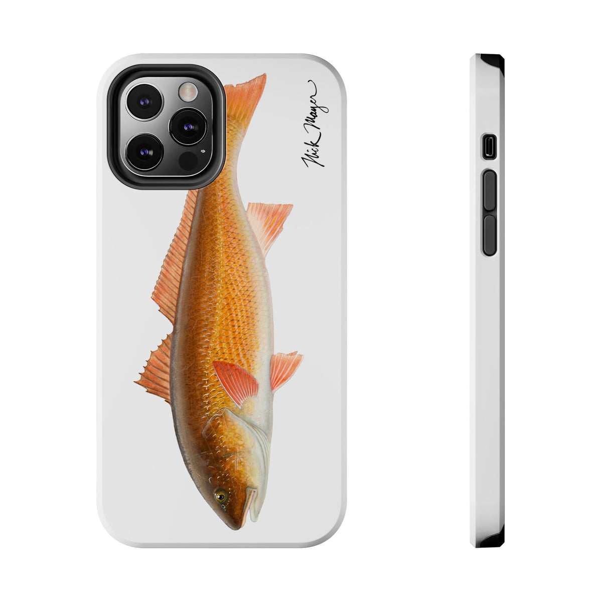 Redfish White Phone Case (iPhone) Printify
