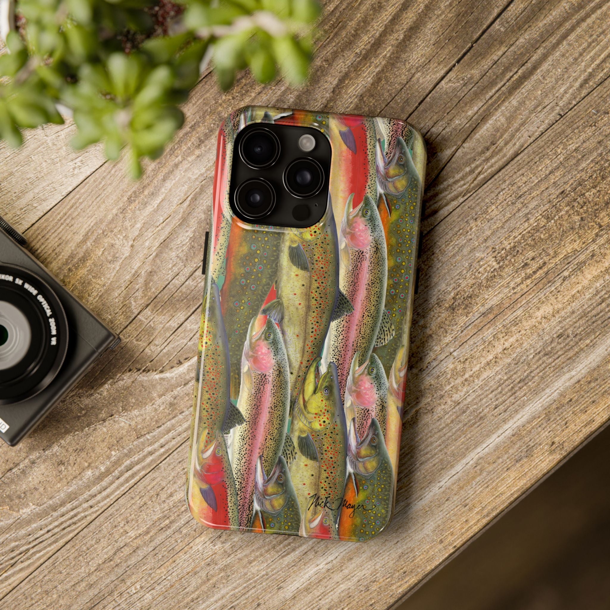 Trout Angler Phone Case (iPhone)