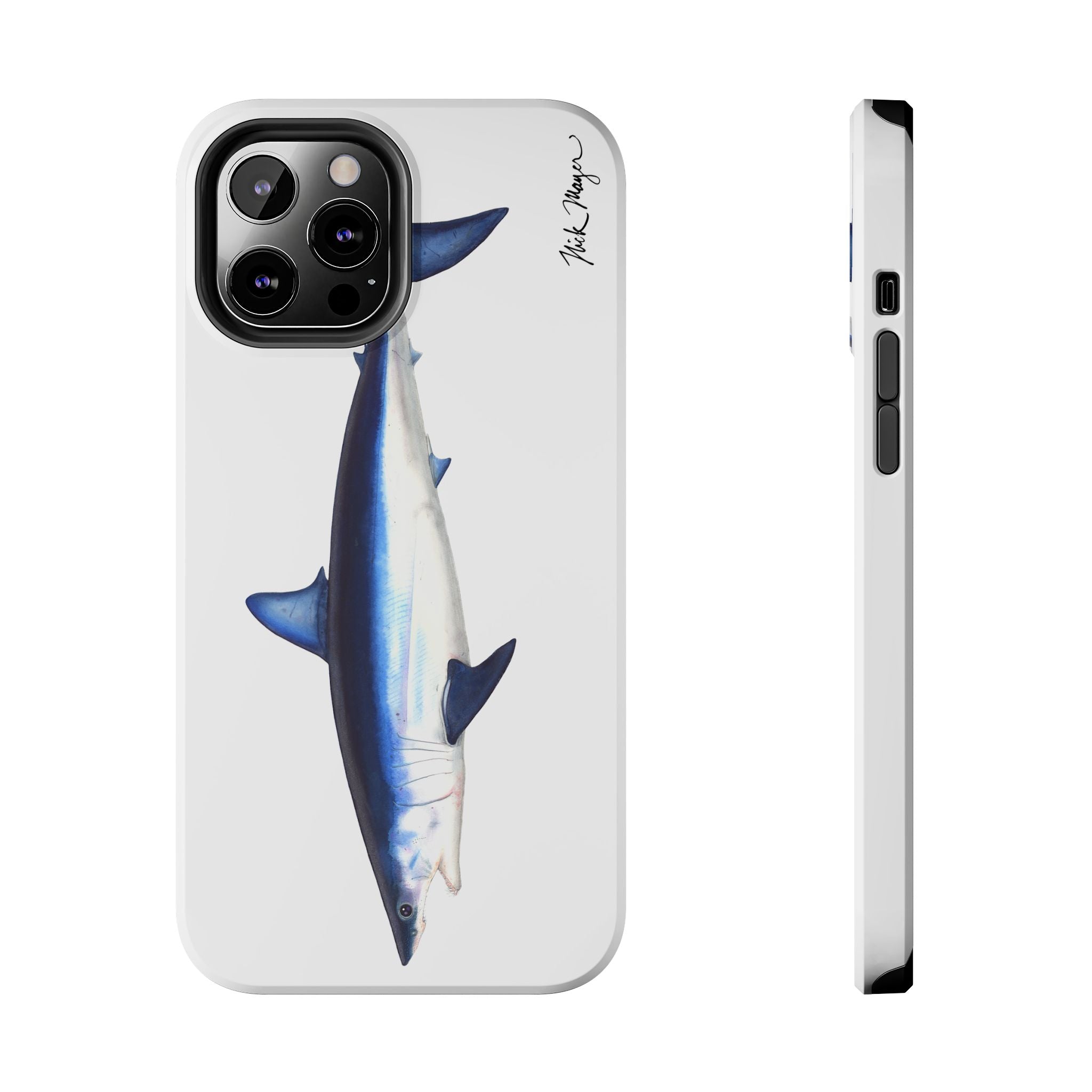 Mako Shark White Phone Case (iPhone)